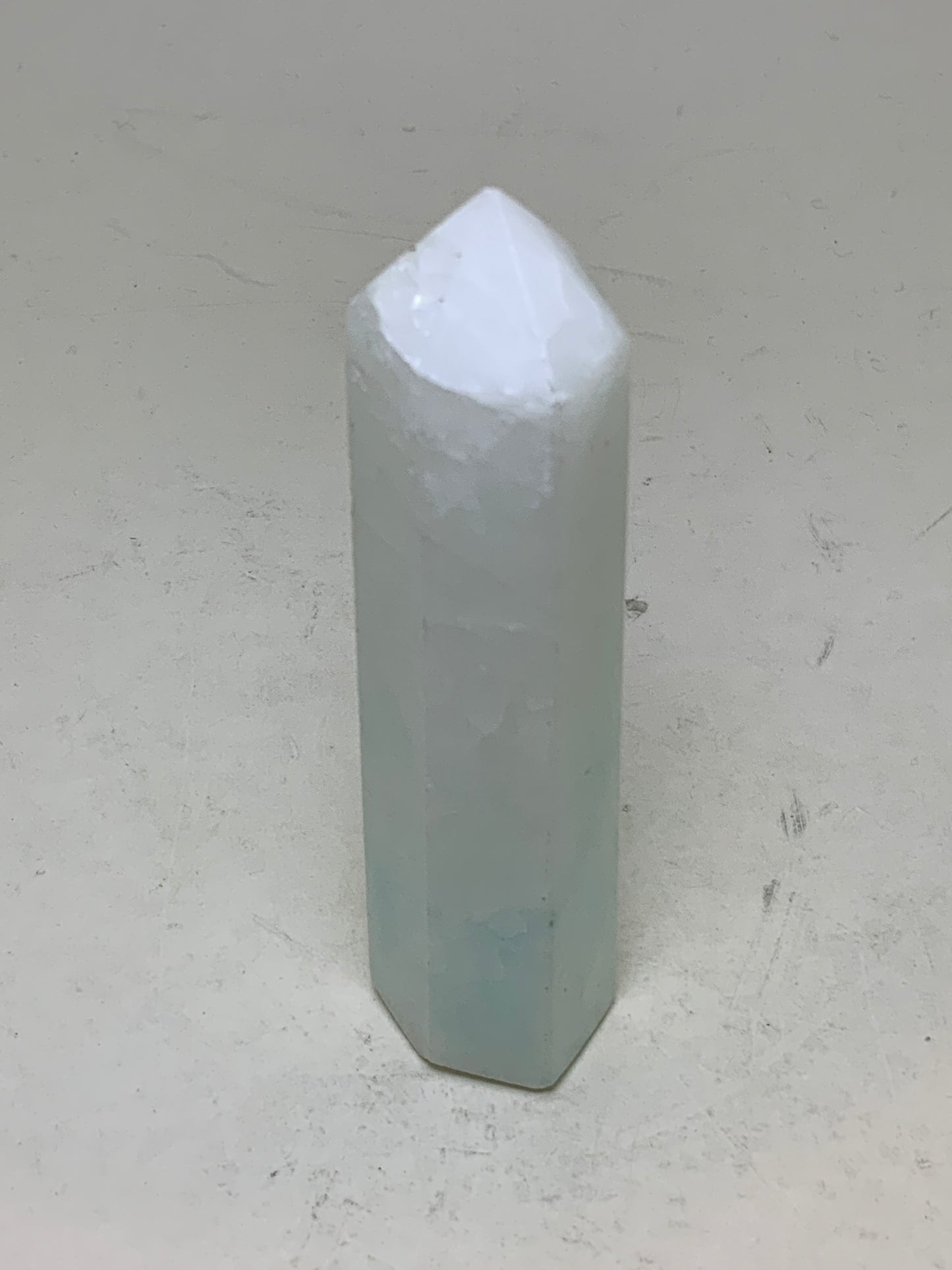 Blue Aragonite Point