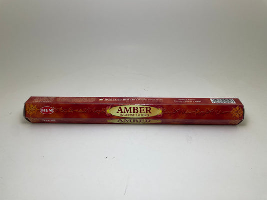Amber Hem Incense Sticks
