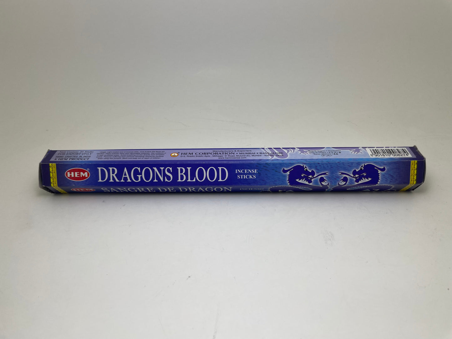 Blue Dragon Blood Hem Incense Sticks