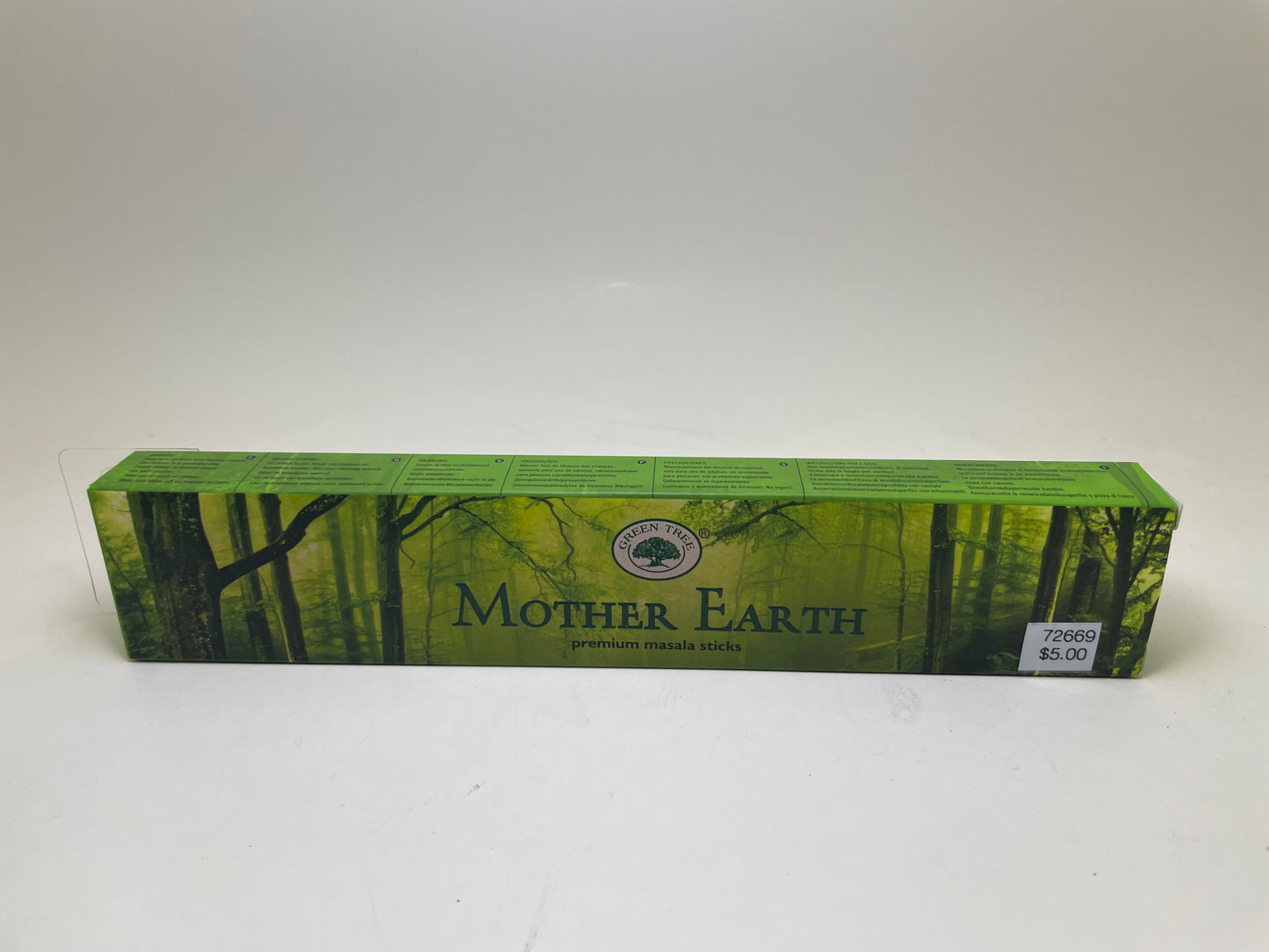 Mother Earth Green Tree Incense Sticks