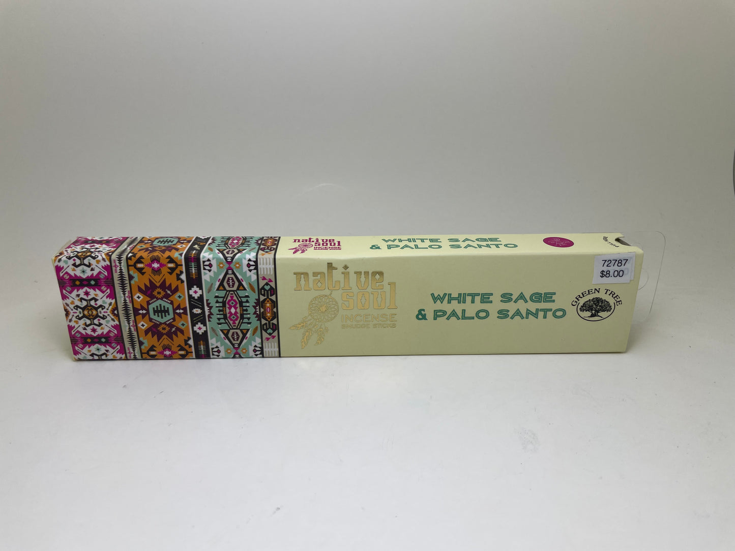 White Sage & Palo Santo Native Soul Incense Sticks
