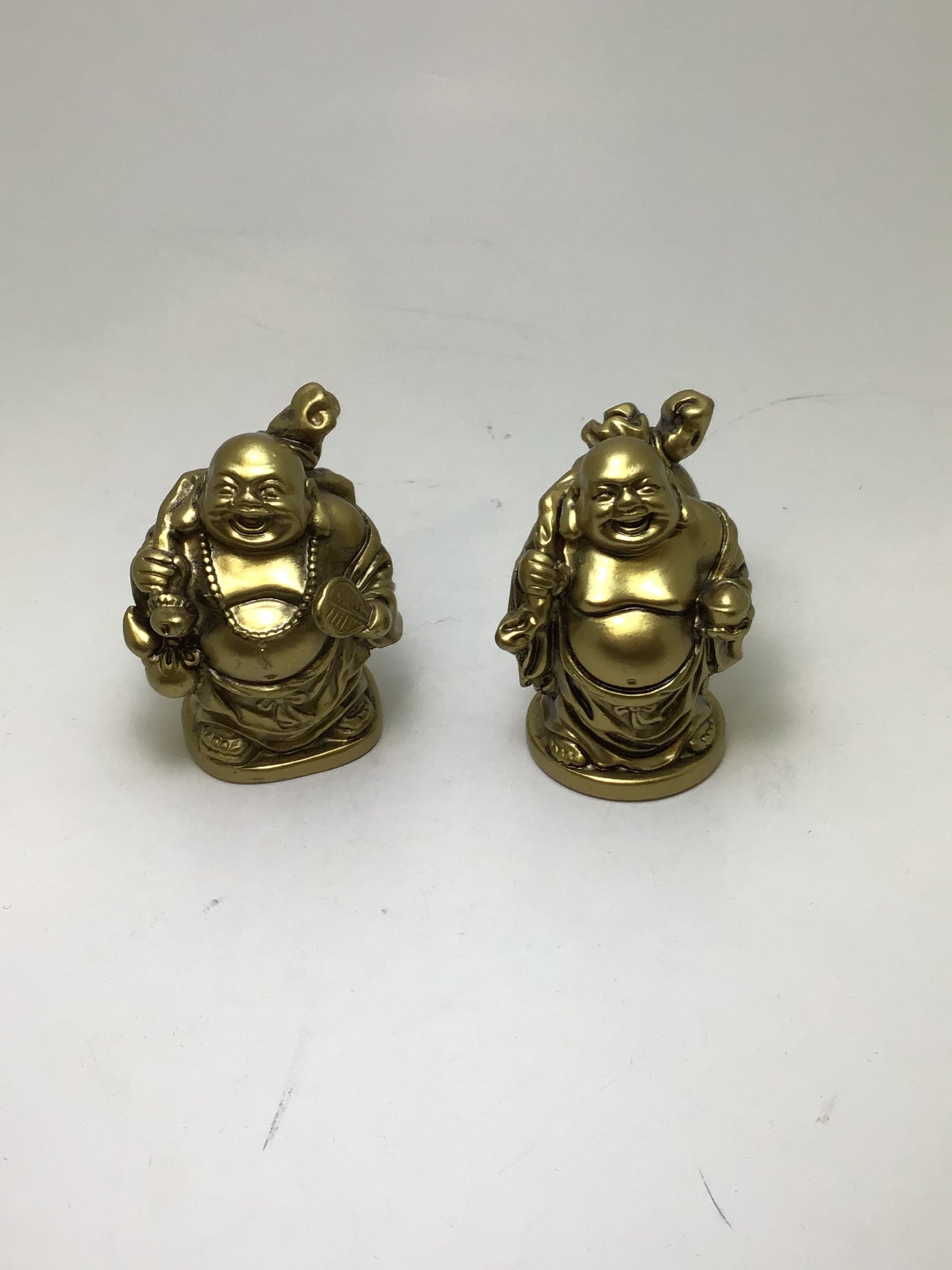 2" Gold Buddha