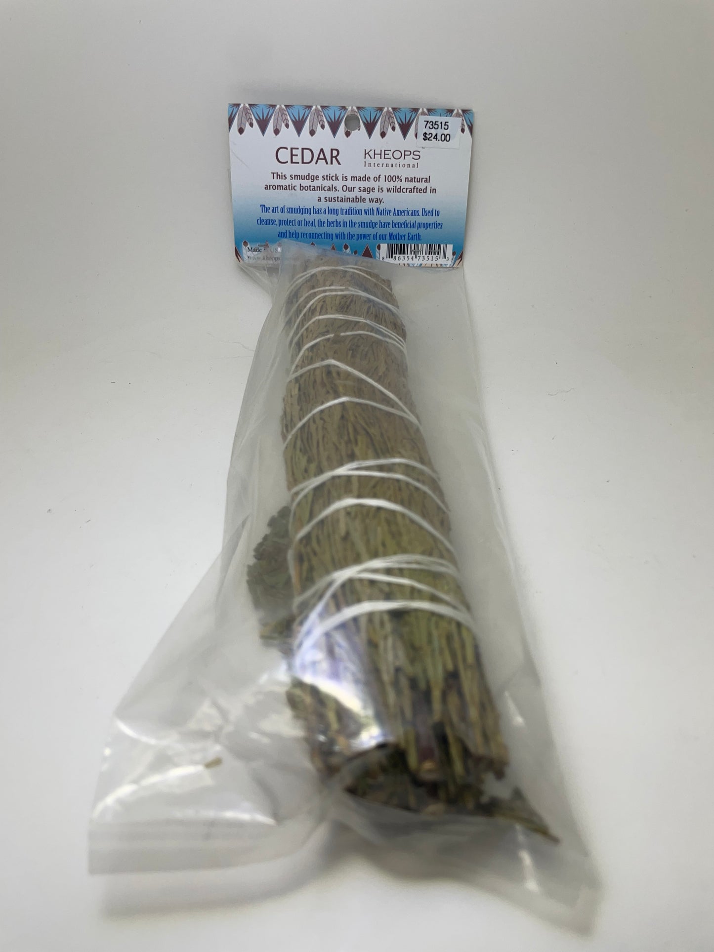 8" Cedar Smudge Stick