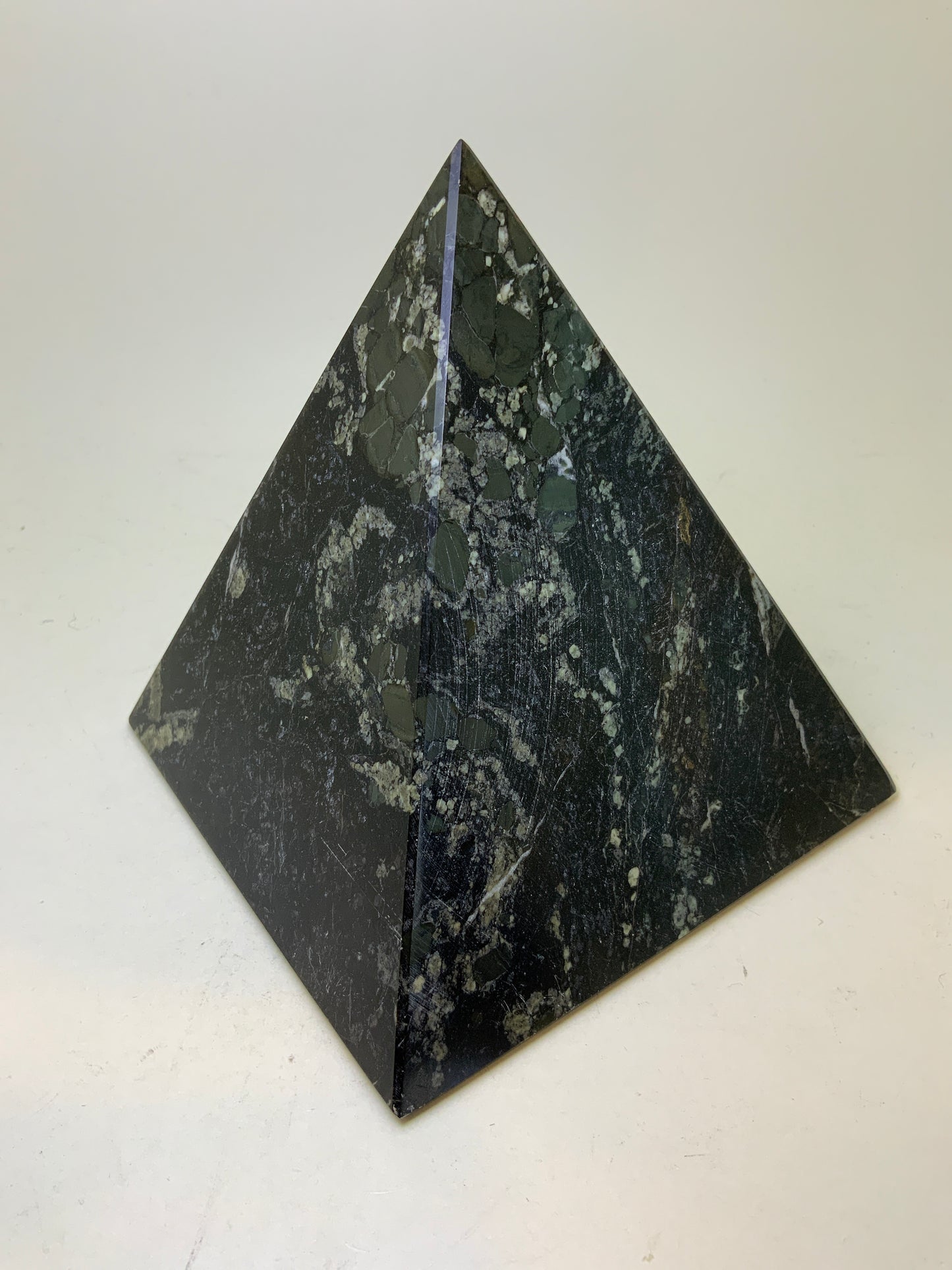 Zebra Jasper Pyramid