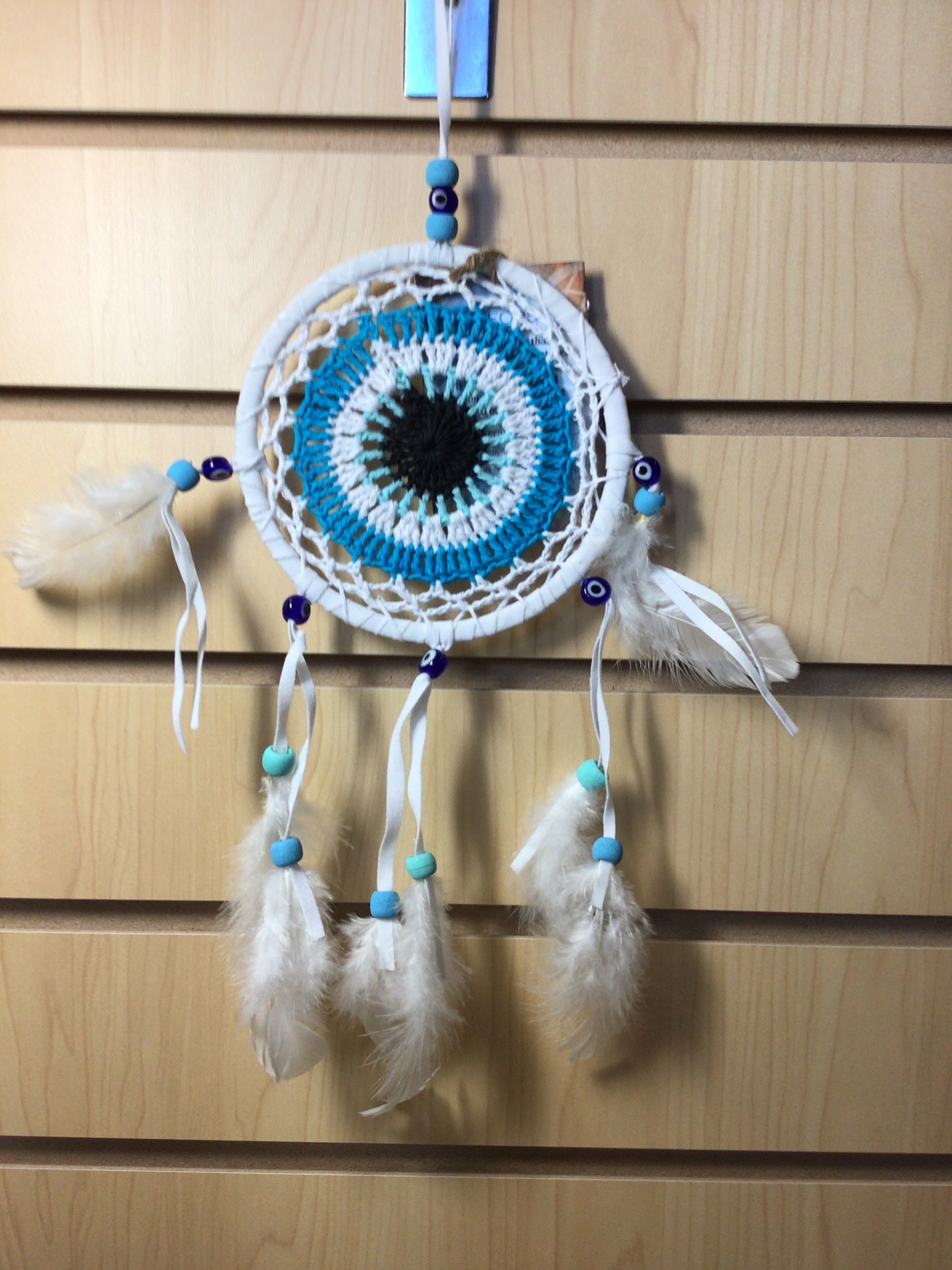 Blue Evil Eye Dreamcatcher