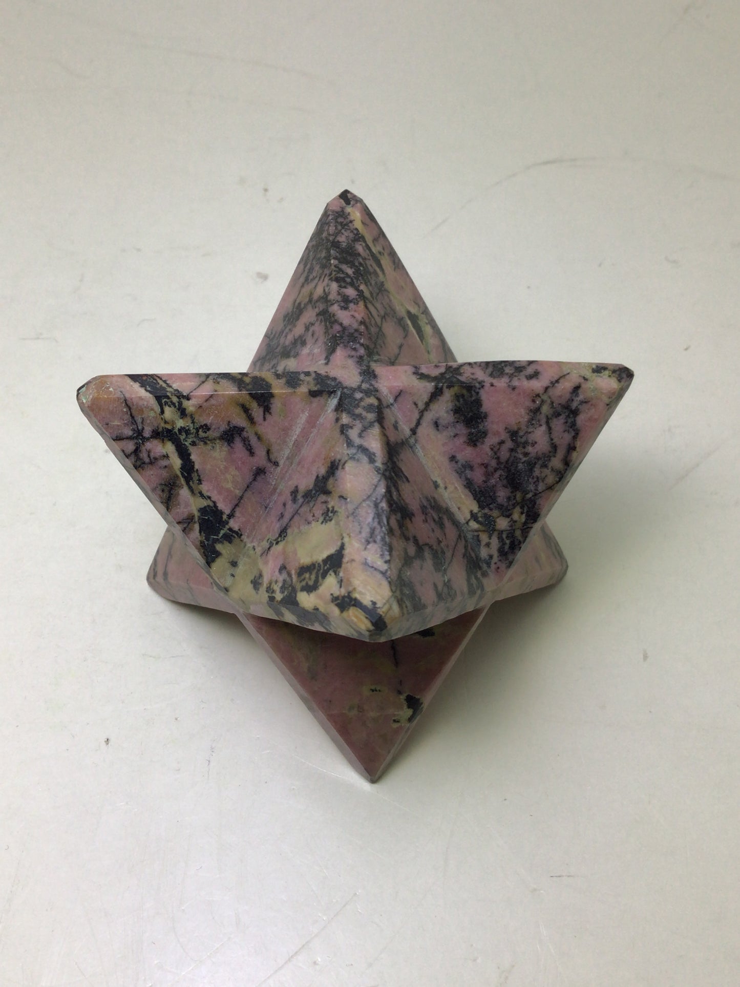 Rhodonite Merkaba
