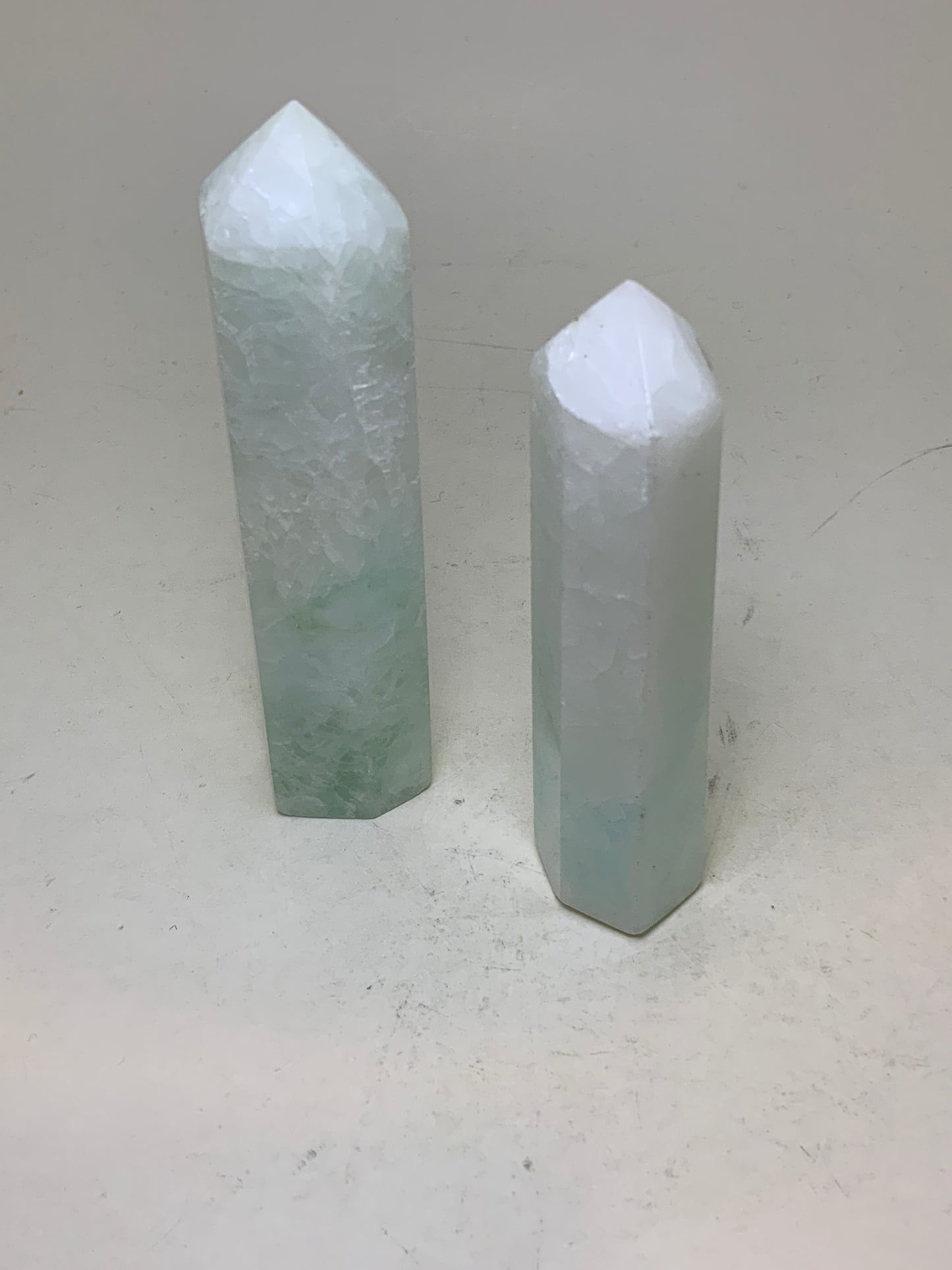 Blue Aragonite Point