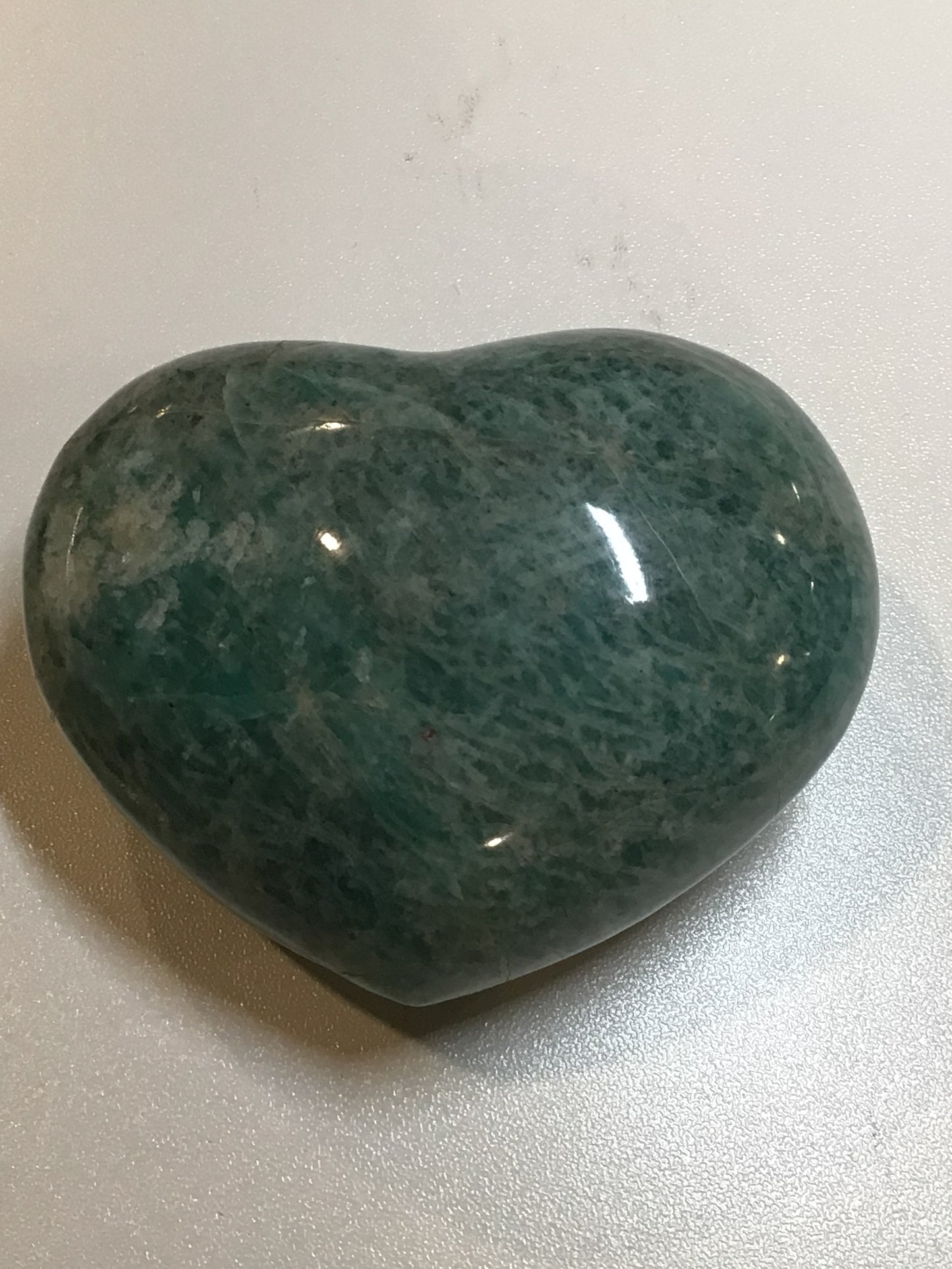 Amazonite Heart