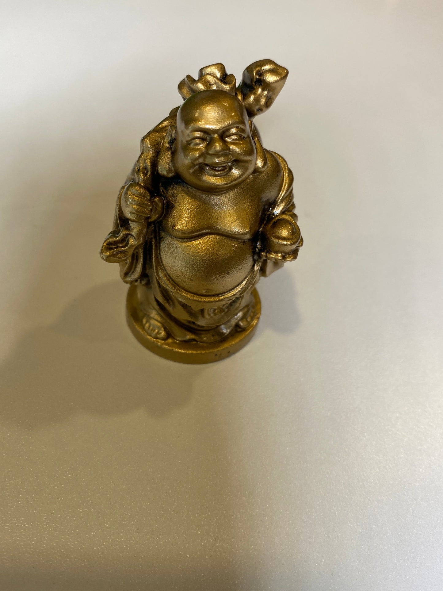 2" Gold Buddha
