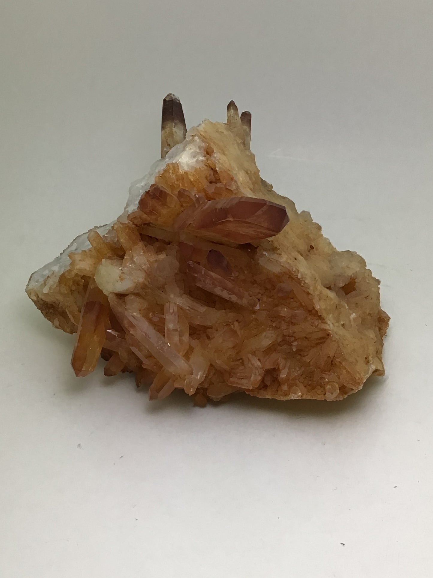 Red Quartz Cluster