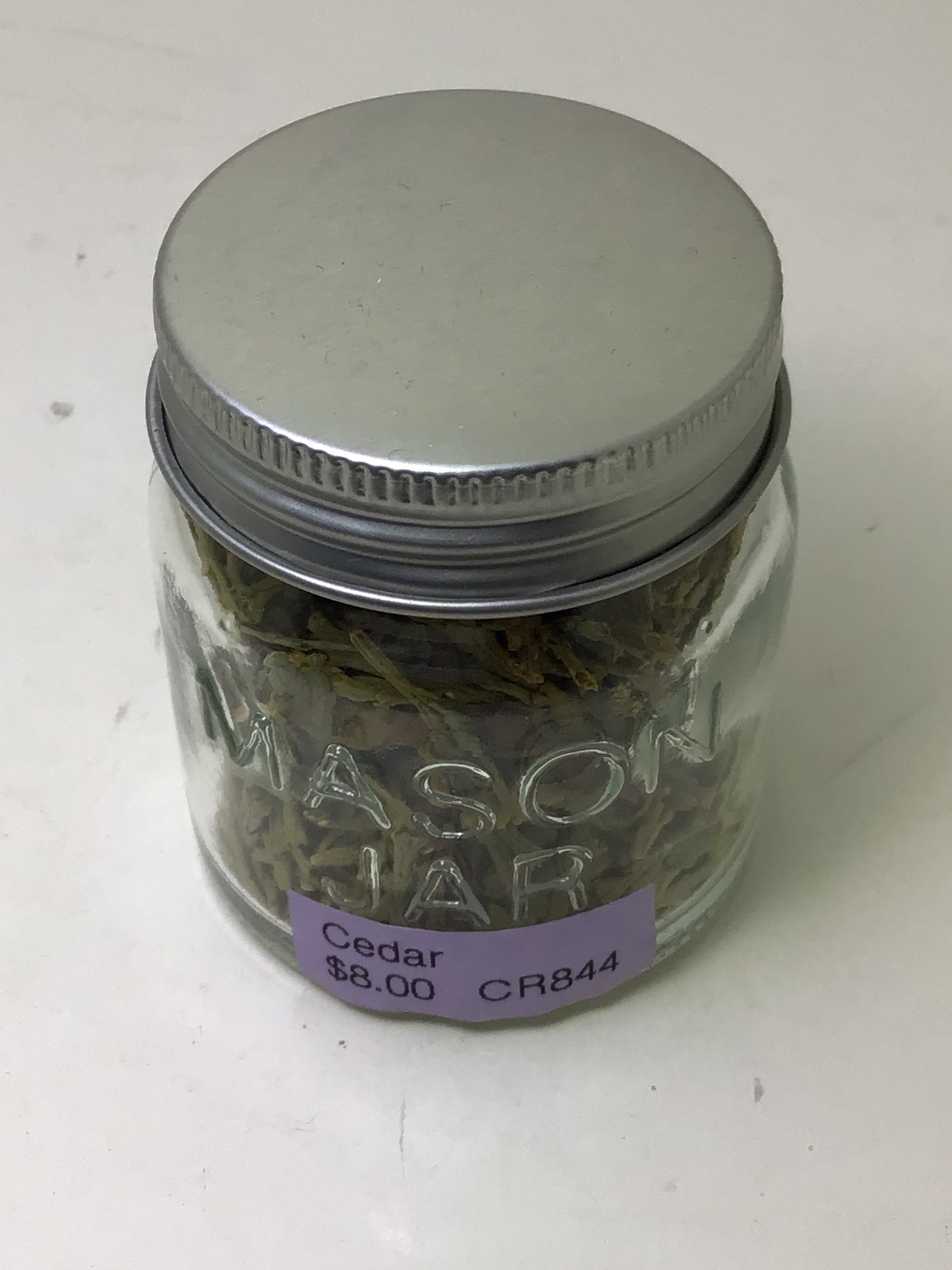 Cedar Herb Jar