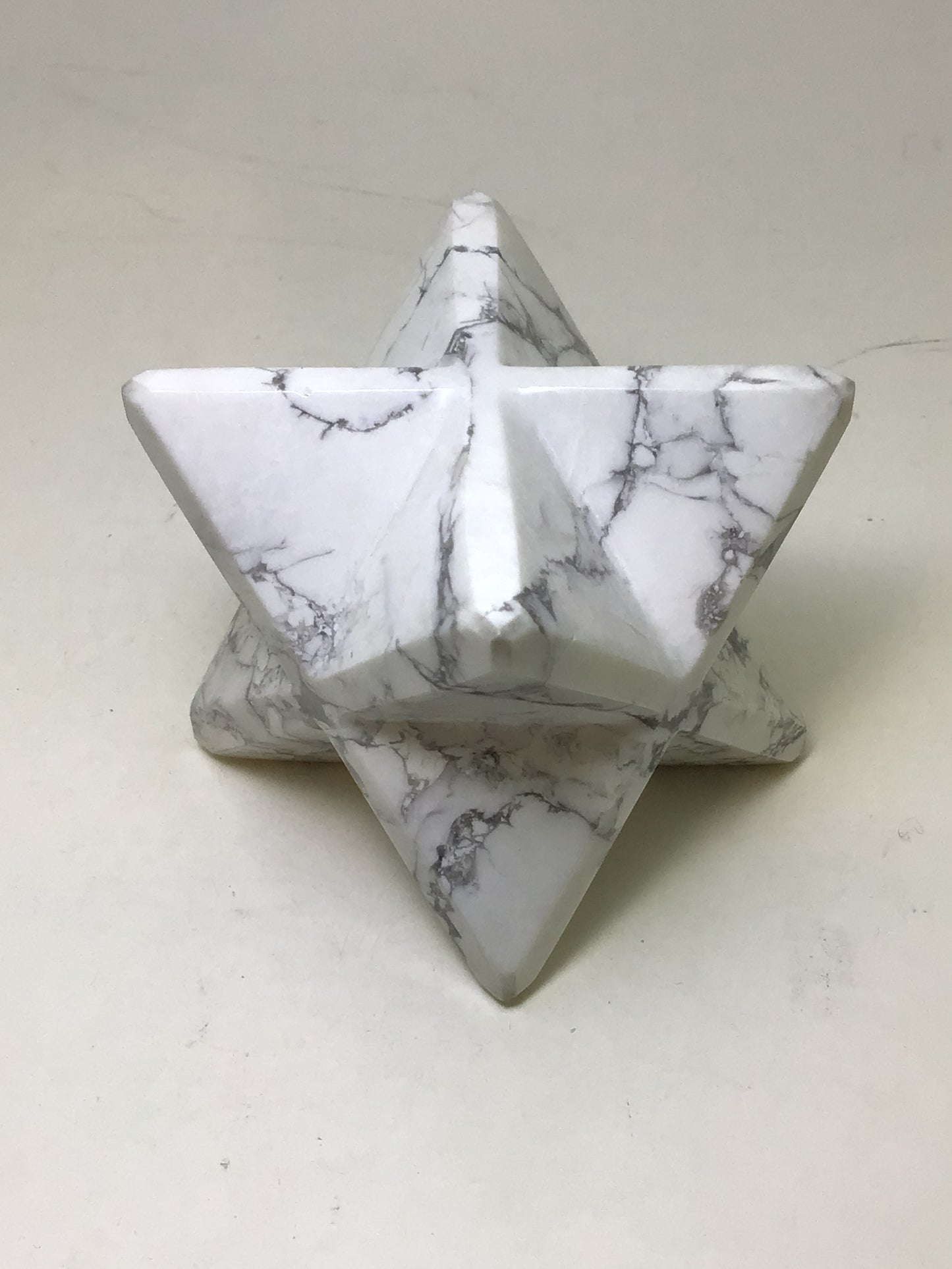 Howlite Merkaba