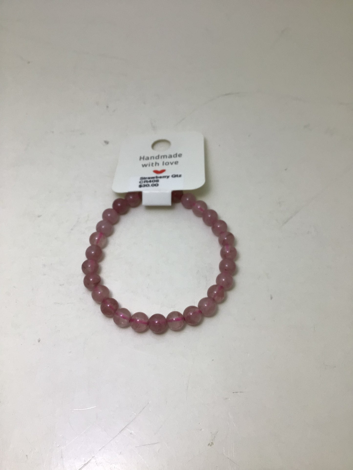 Strawberry Quartz Bracelet