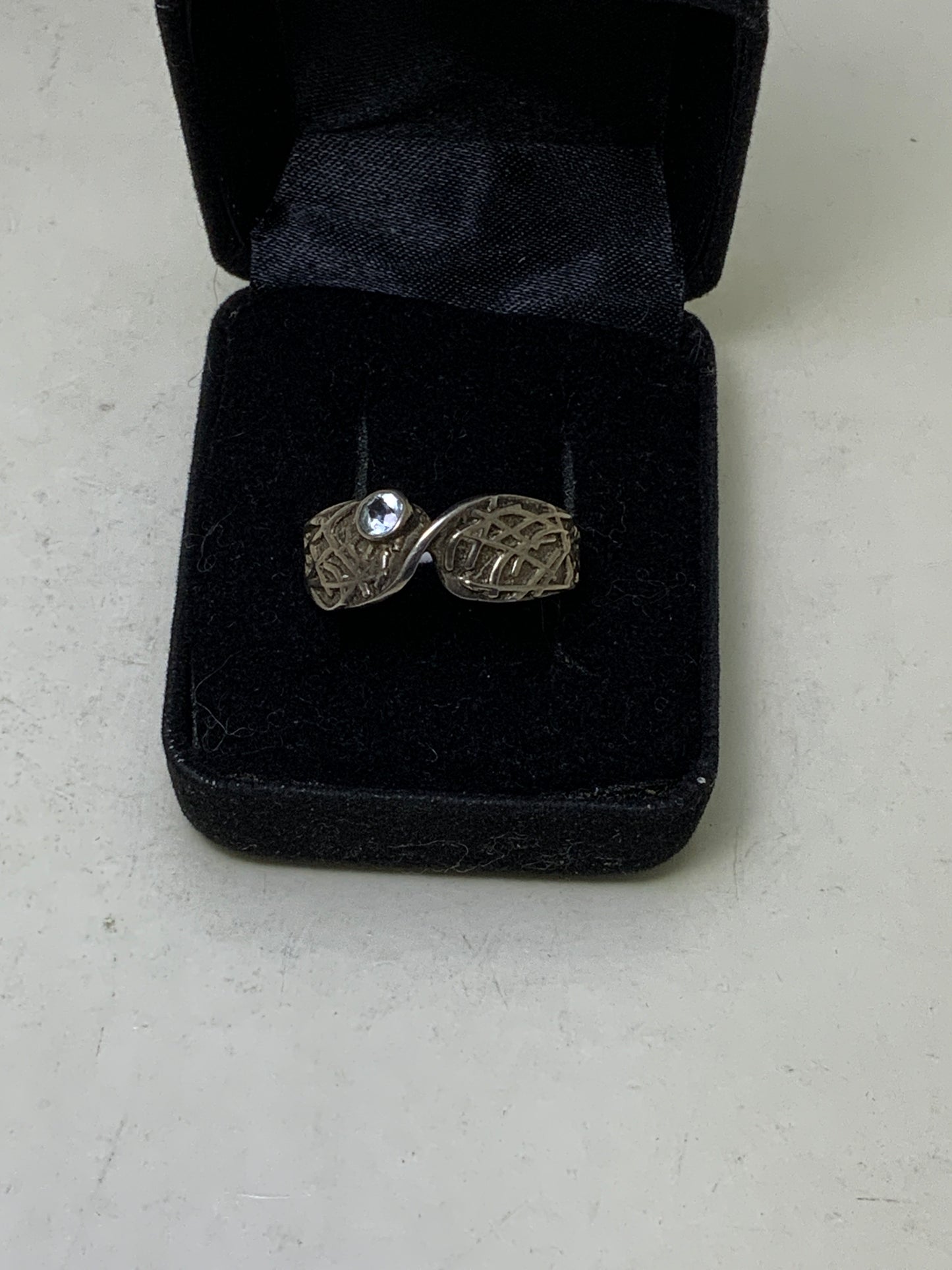 Aquamarine Sterling Silver Rings