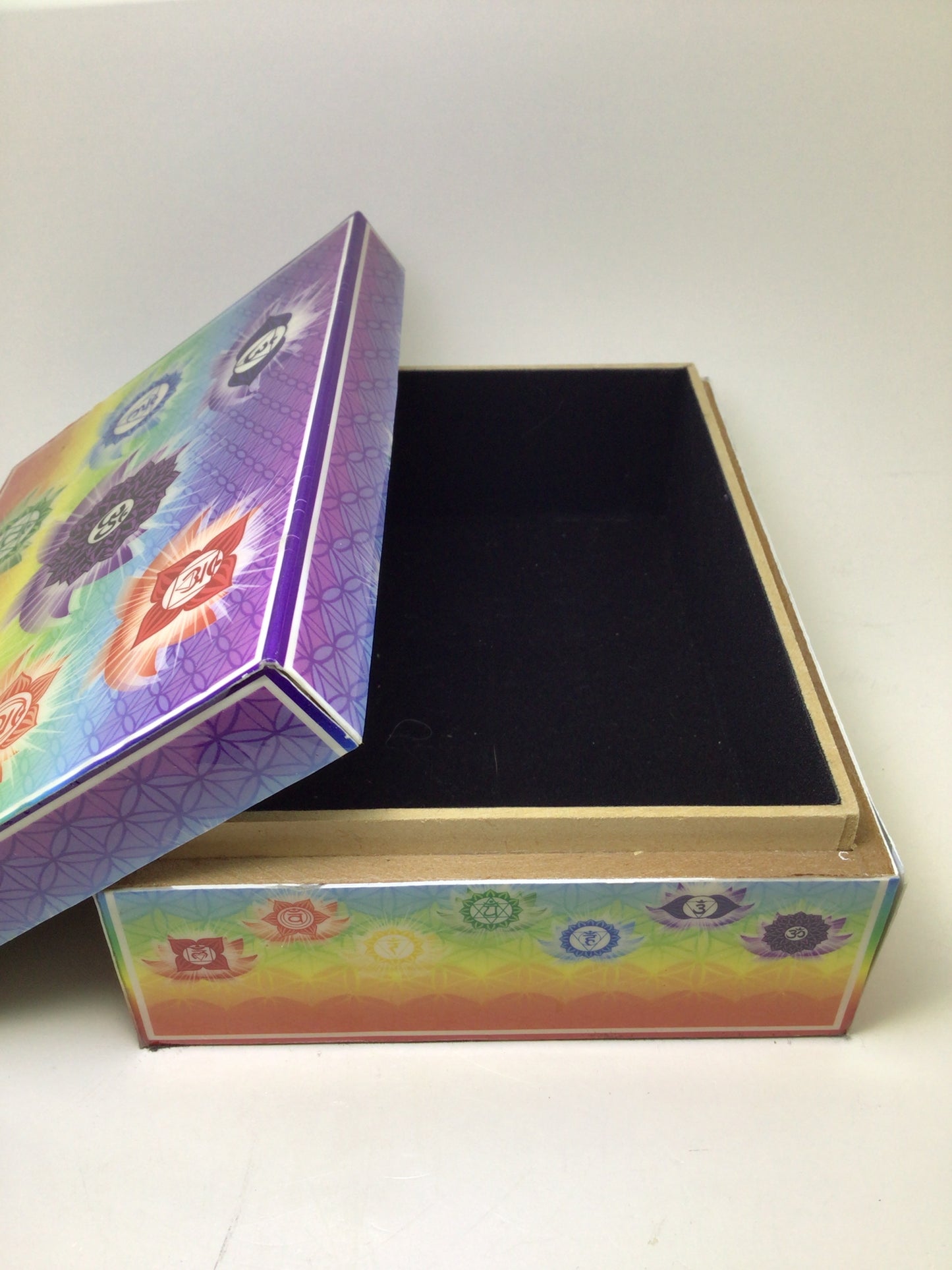 Chakra Wooden Box