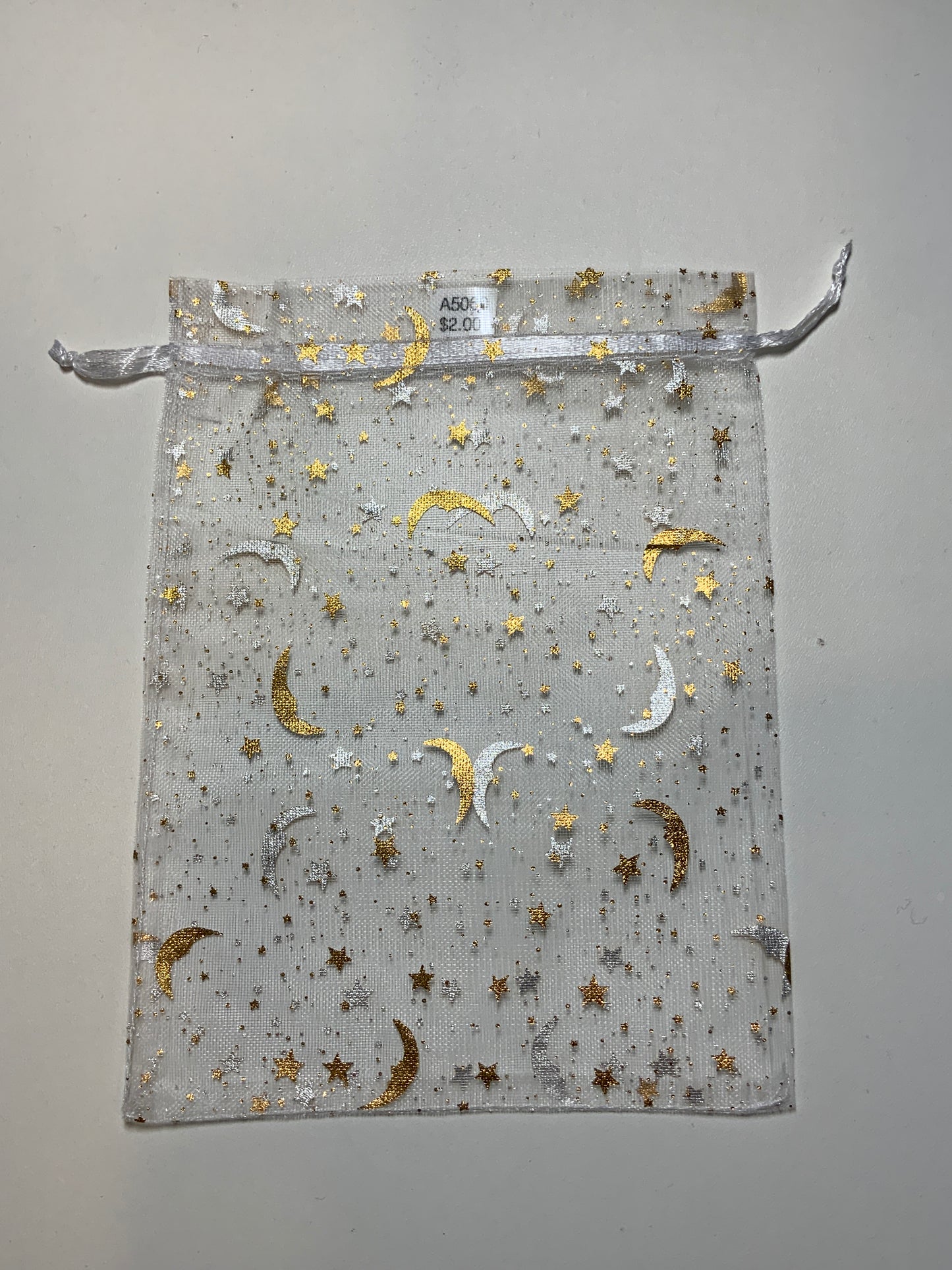 Star & Moon Organza Bag