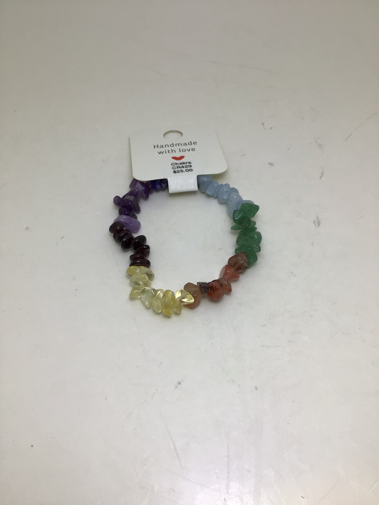 Chakra Stone Chip Bracelet