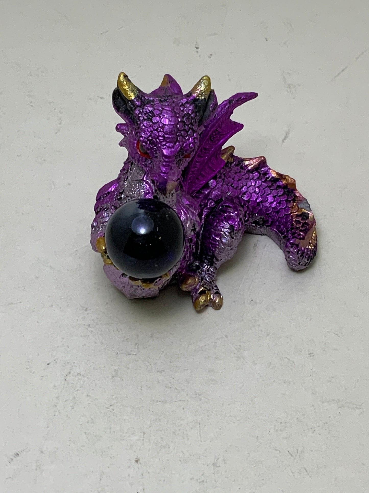 Baby Dragon with Marble