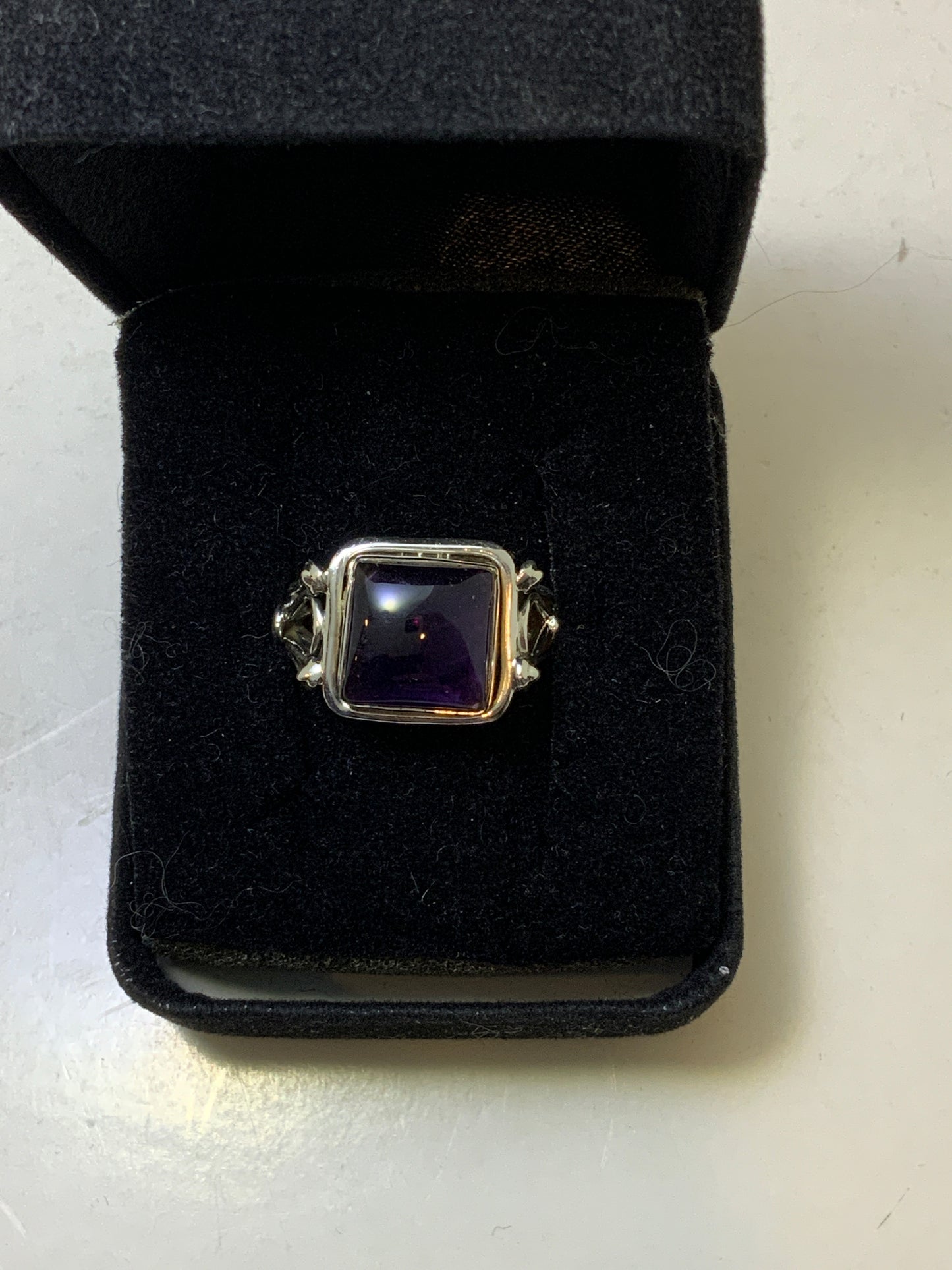 Amethyst Sterling Silver Rings