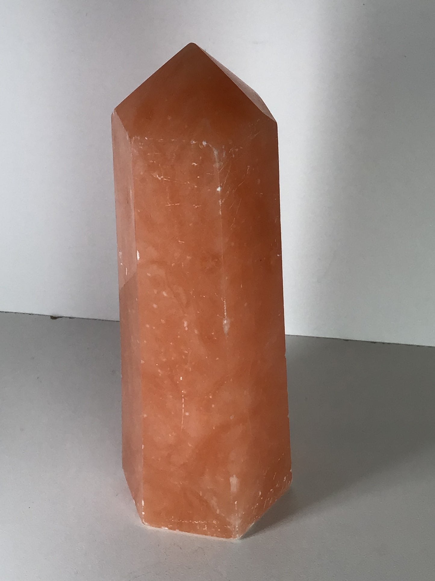 Orange Calcite Point