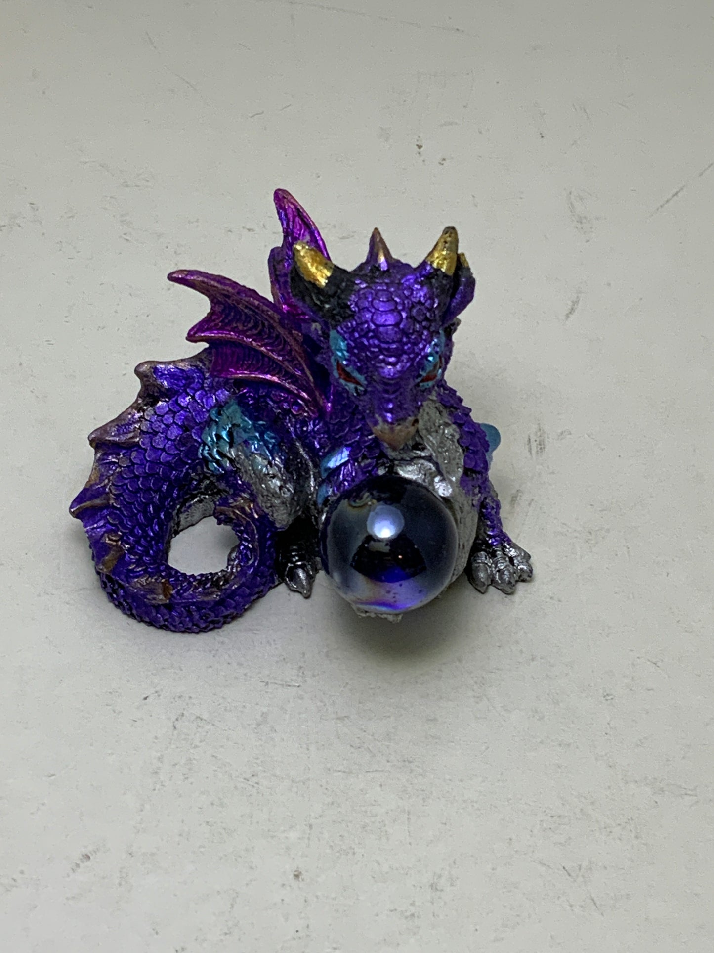 Baby Dragon with Marble
