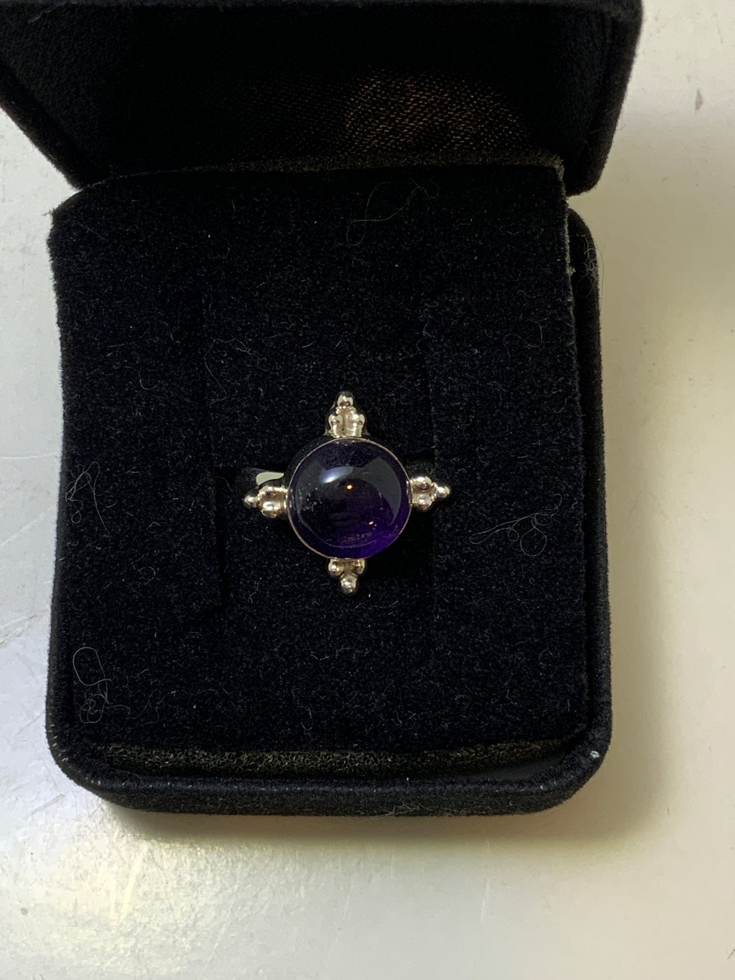 Amethyst Sterling Silver Rings