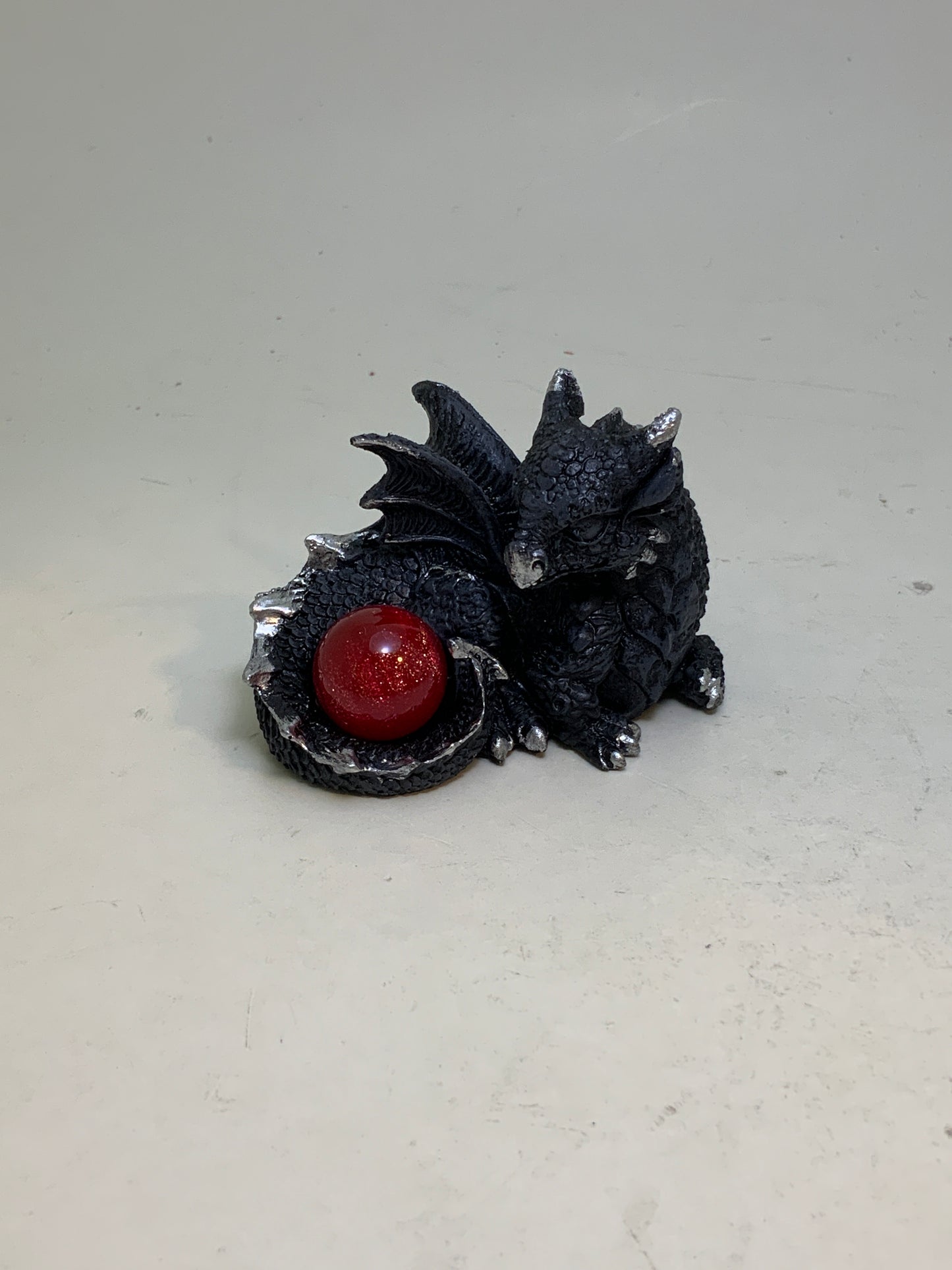 Baby Dragon with Marble