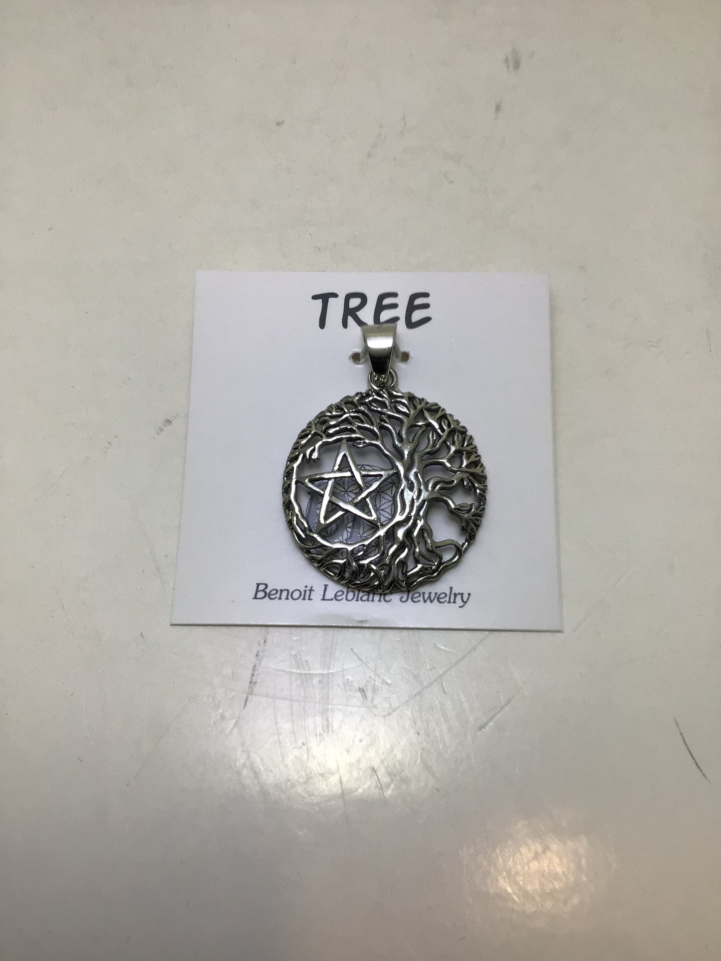 Tree of Life Pendant with Pentacle