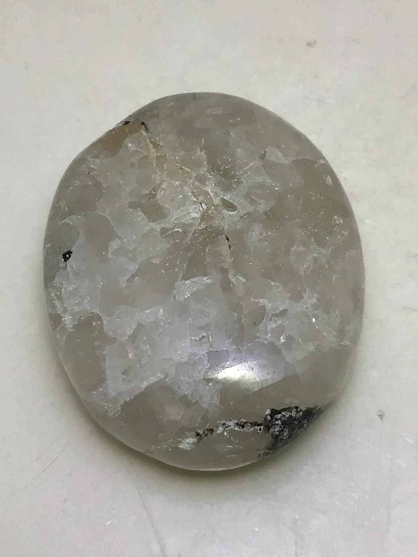 Tourmalized Quartz Nugget