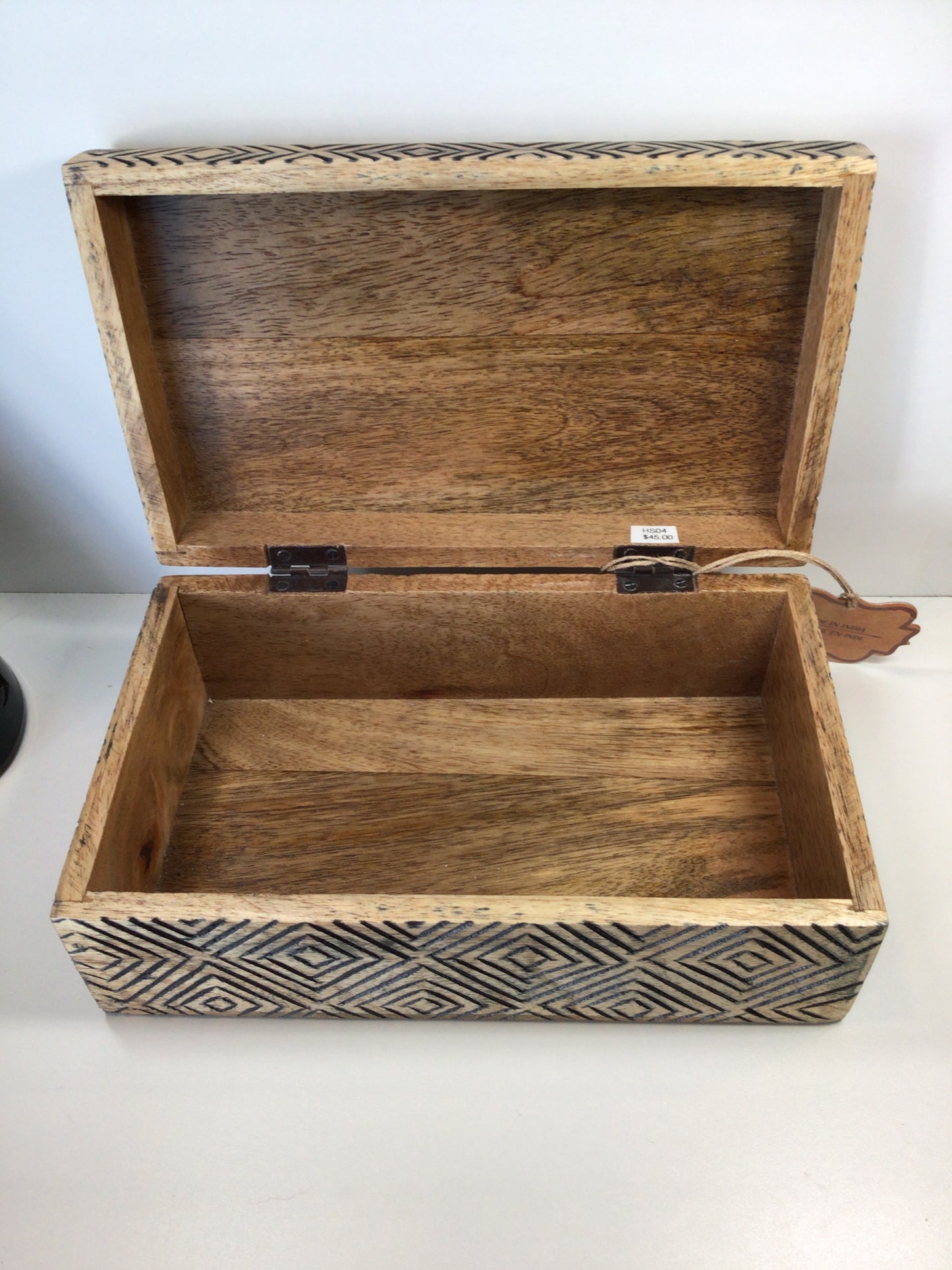 Brown Wooden Box
