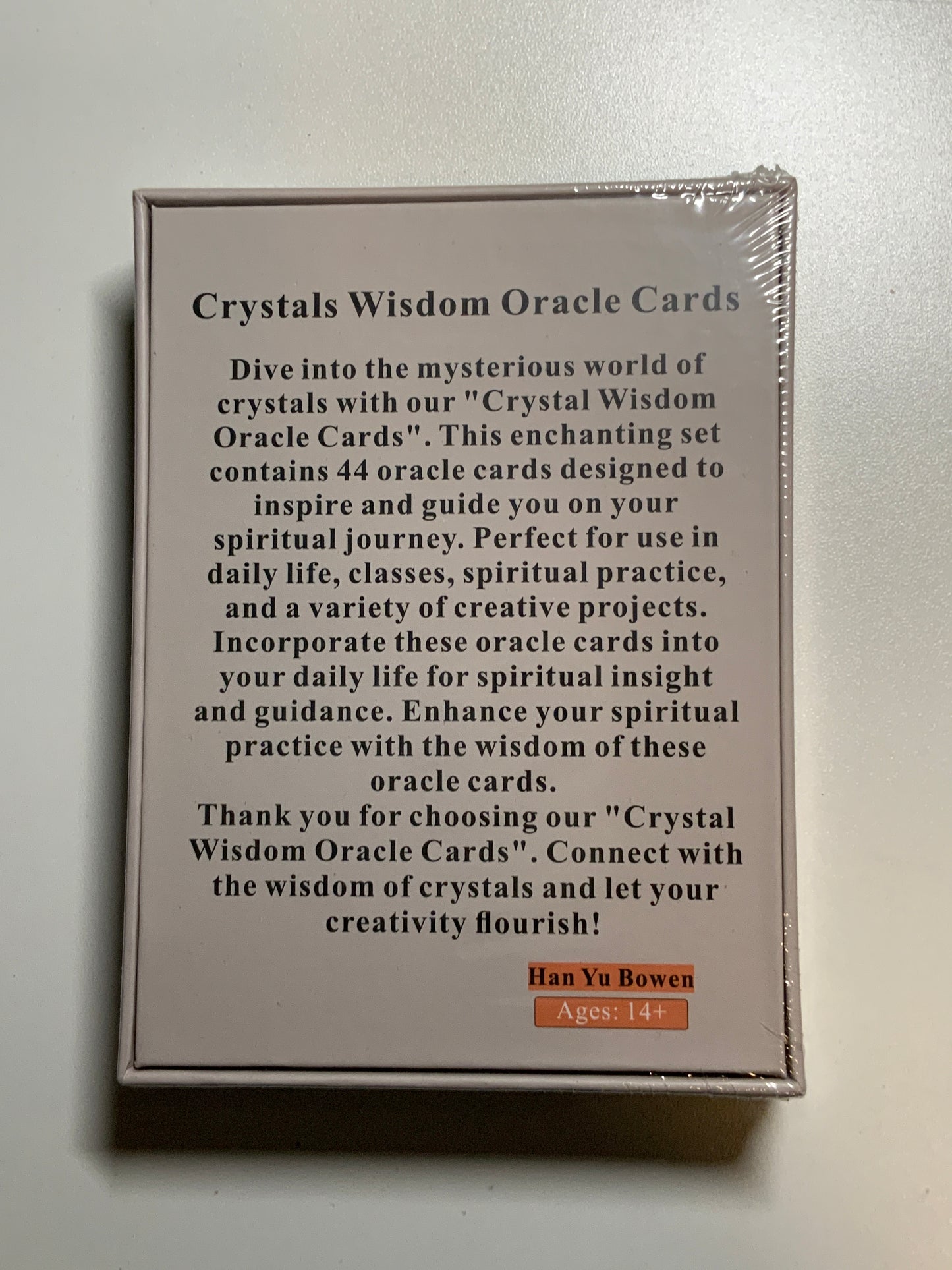 Crystals Wisdom Oracle Cards