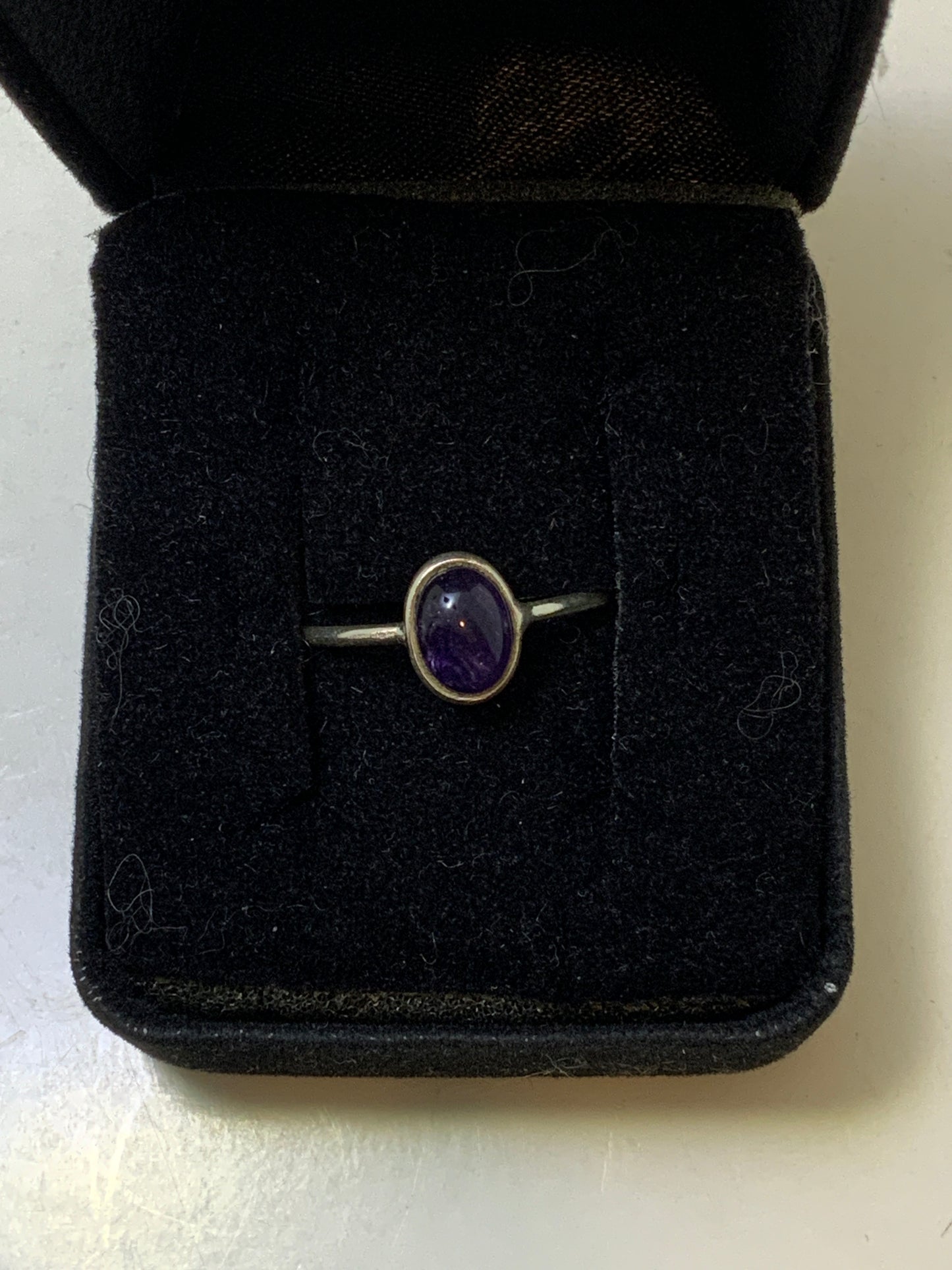 Amethyst Sterling Silver Rings