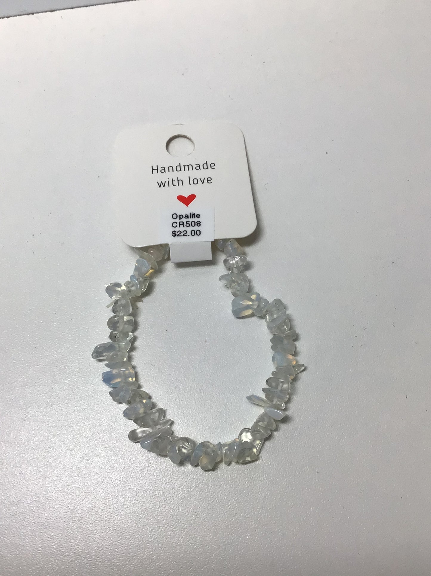 Opalite Stone Chip Bracelet