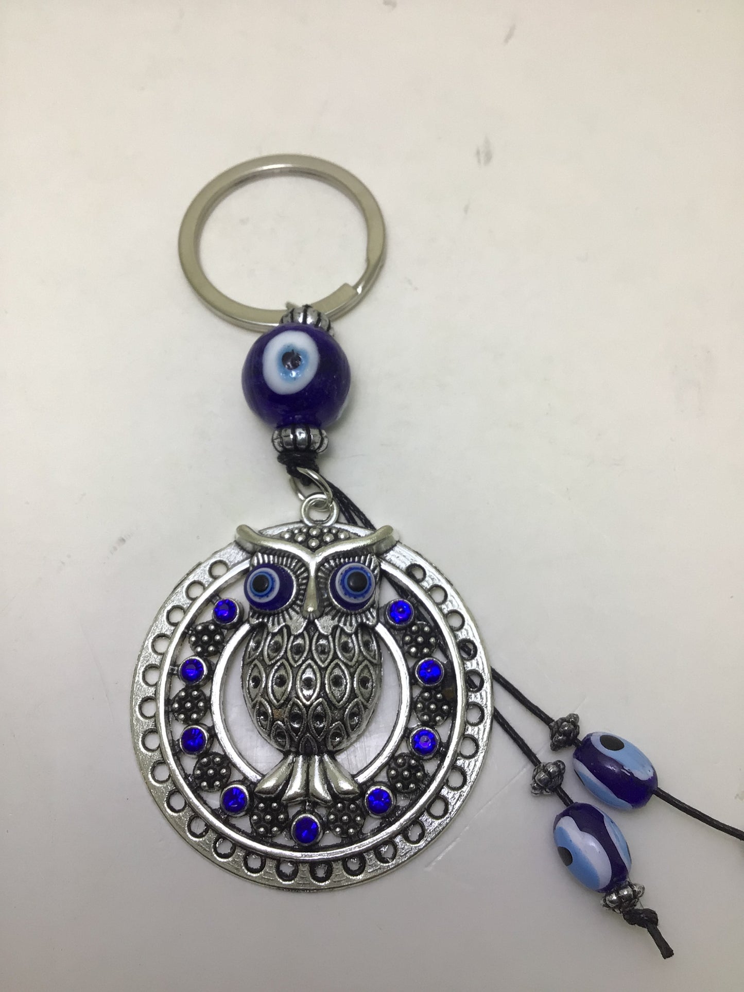 Evil Eye Protection Key Chain with