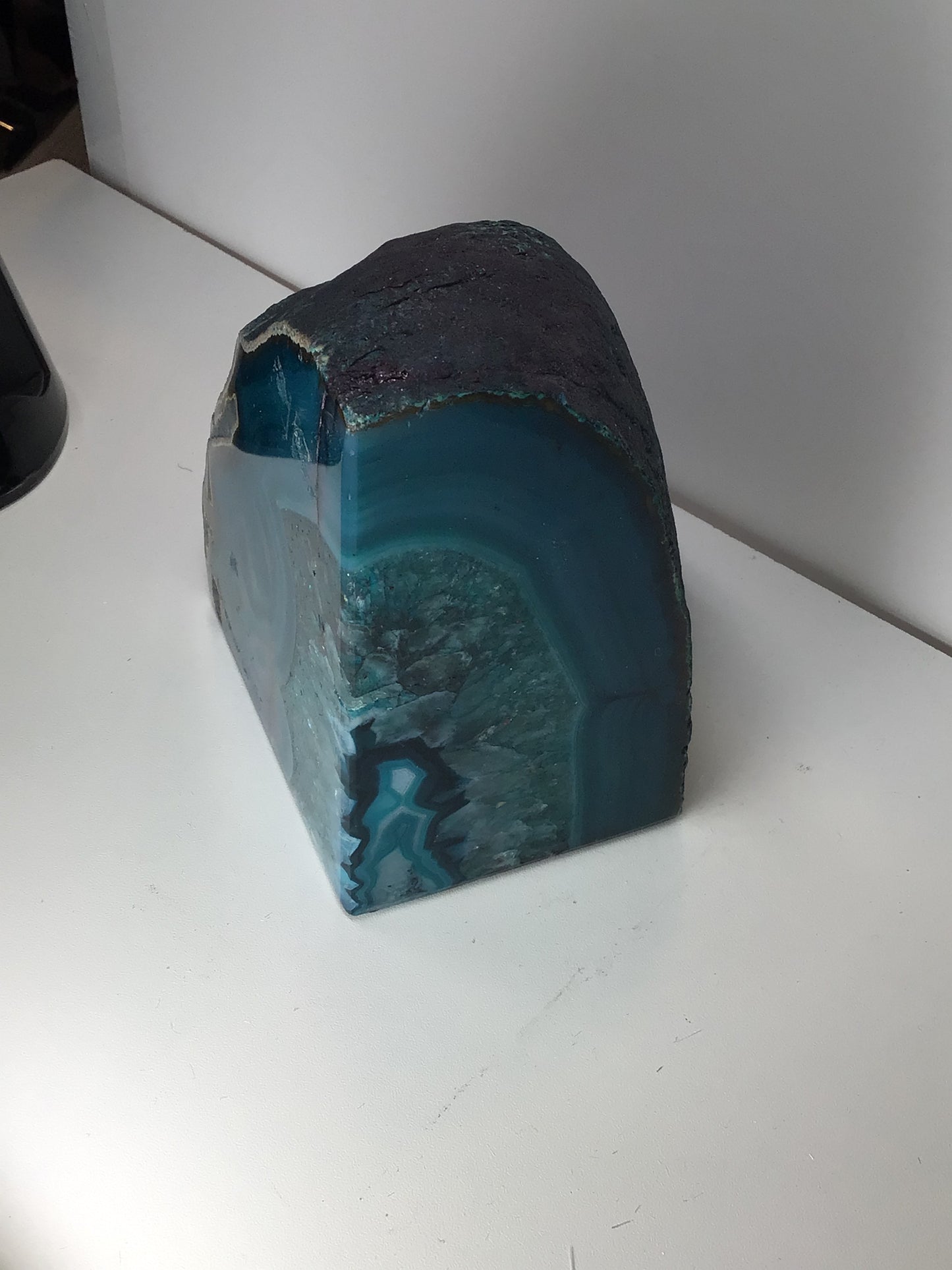 Teal Agate Slab