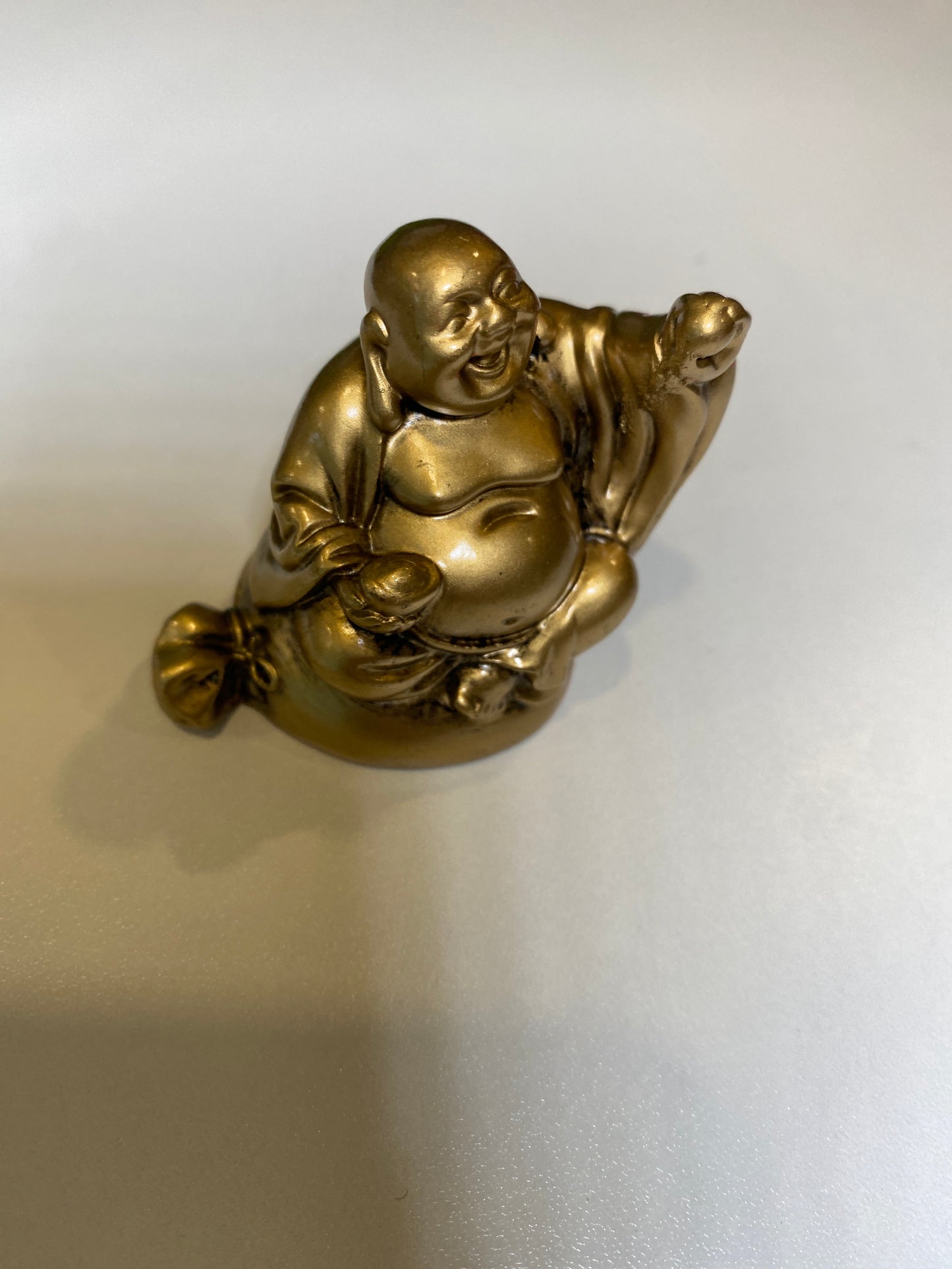 2" Gold Buddha