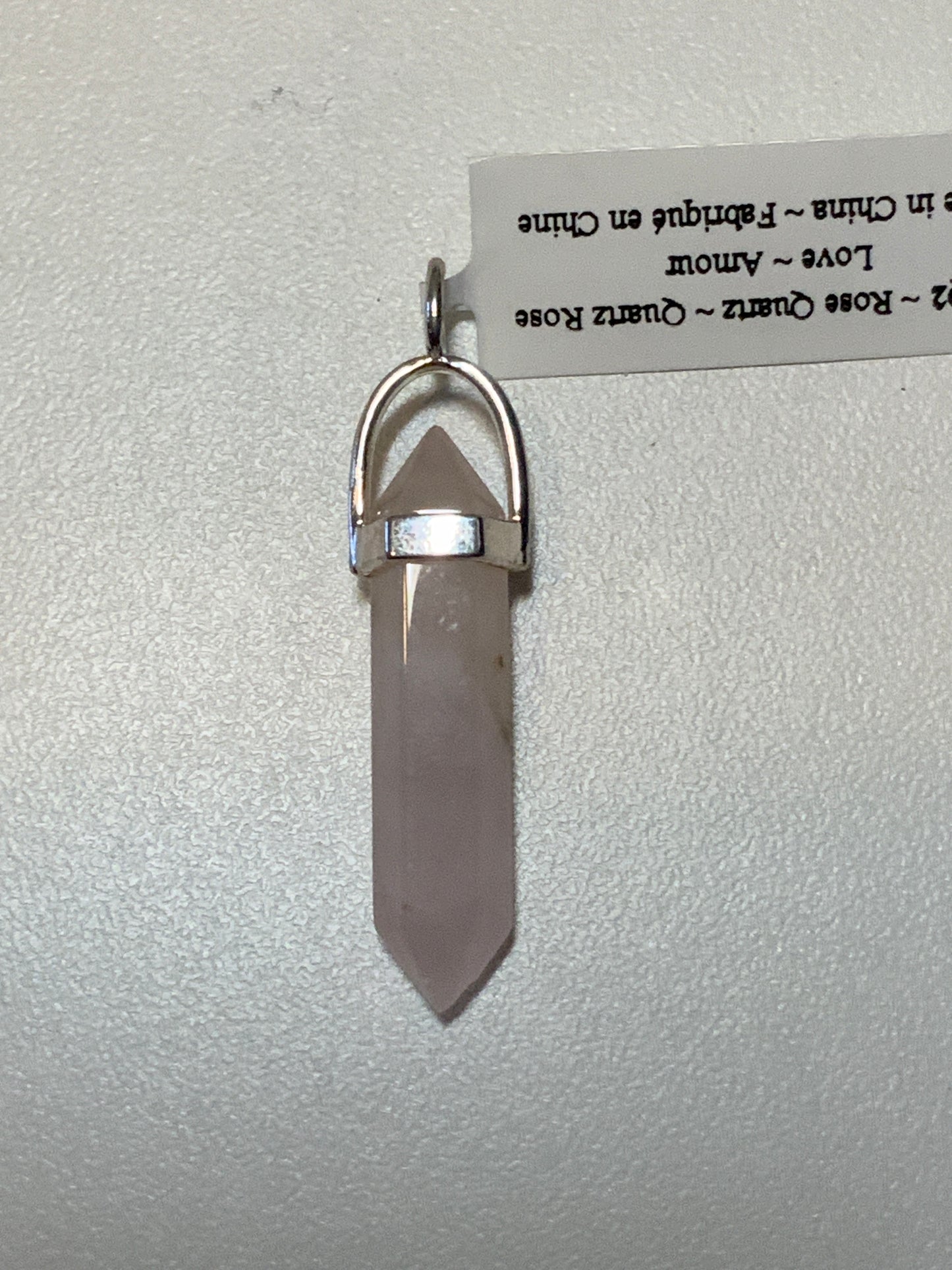 Rose Quartz Pendant