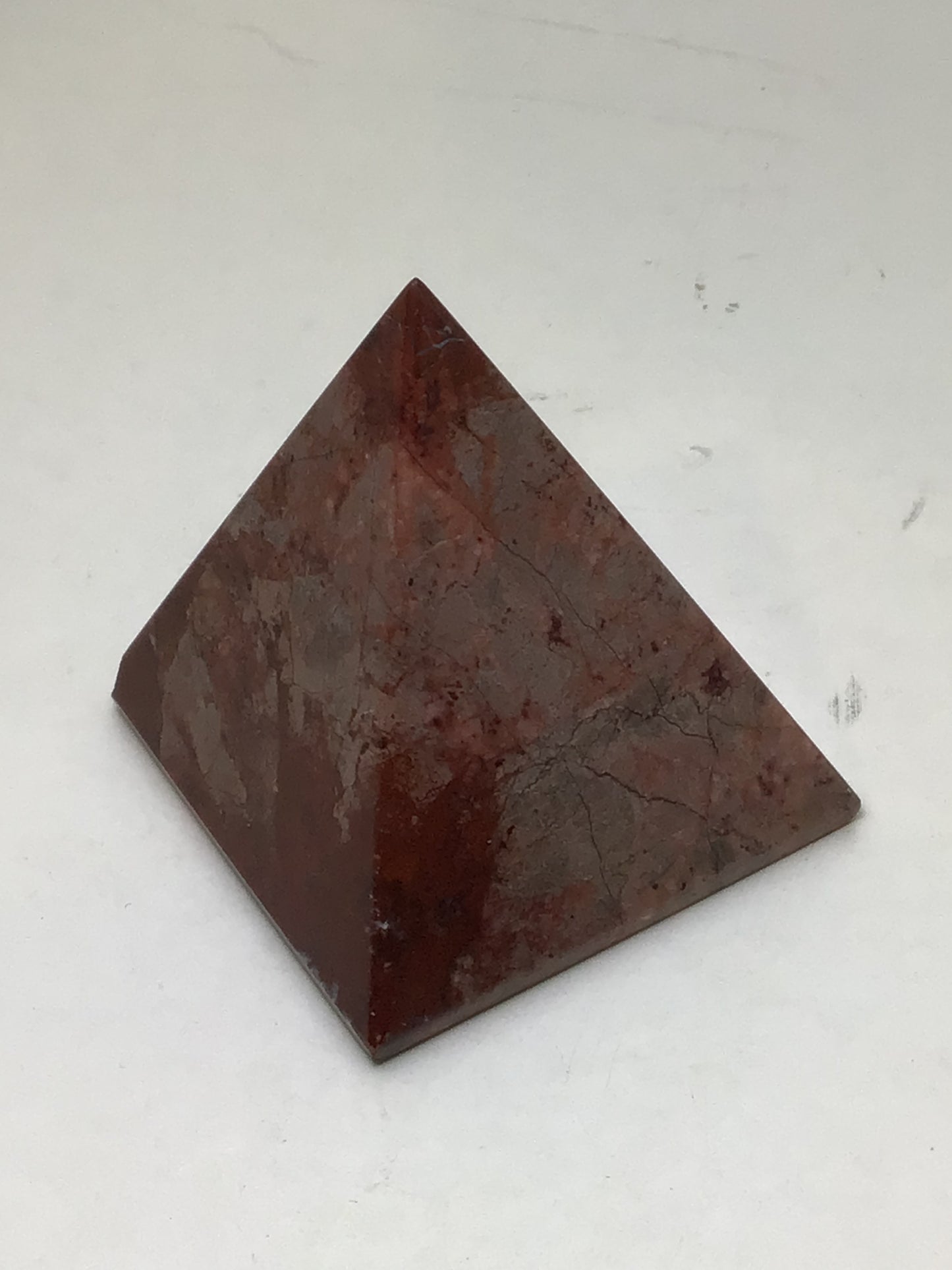 Brecciated Jasper Pyramid