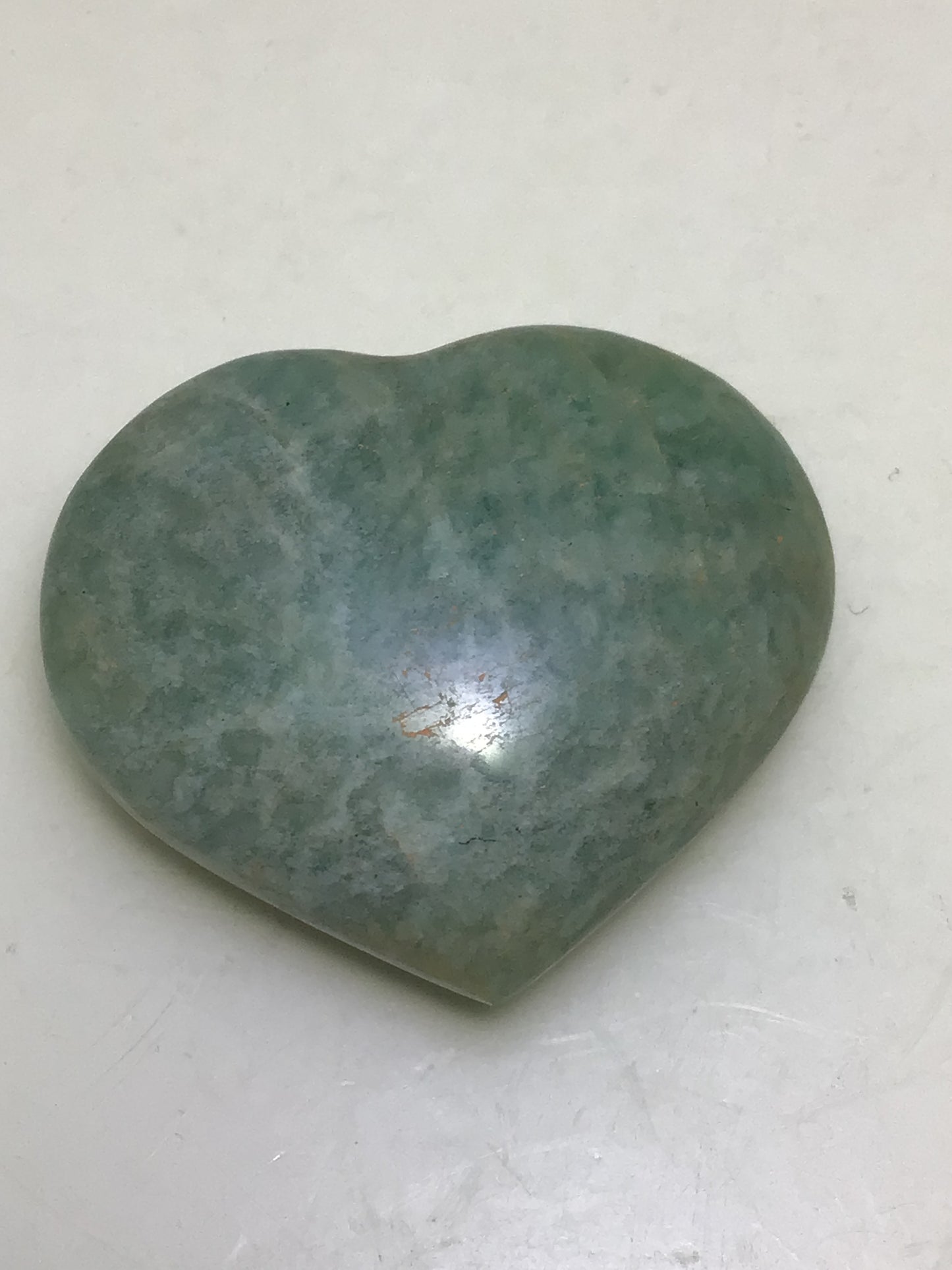 Amazonite Heart