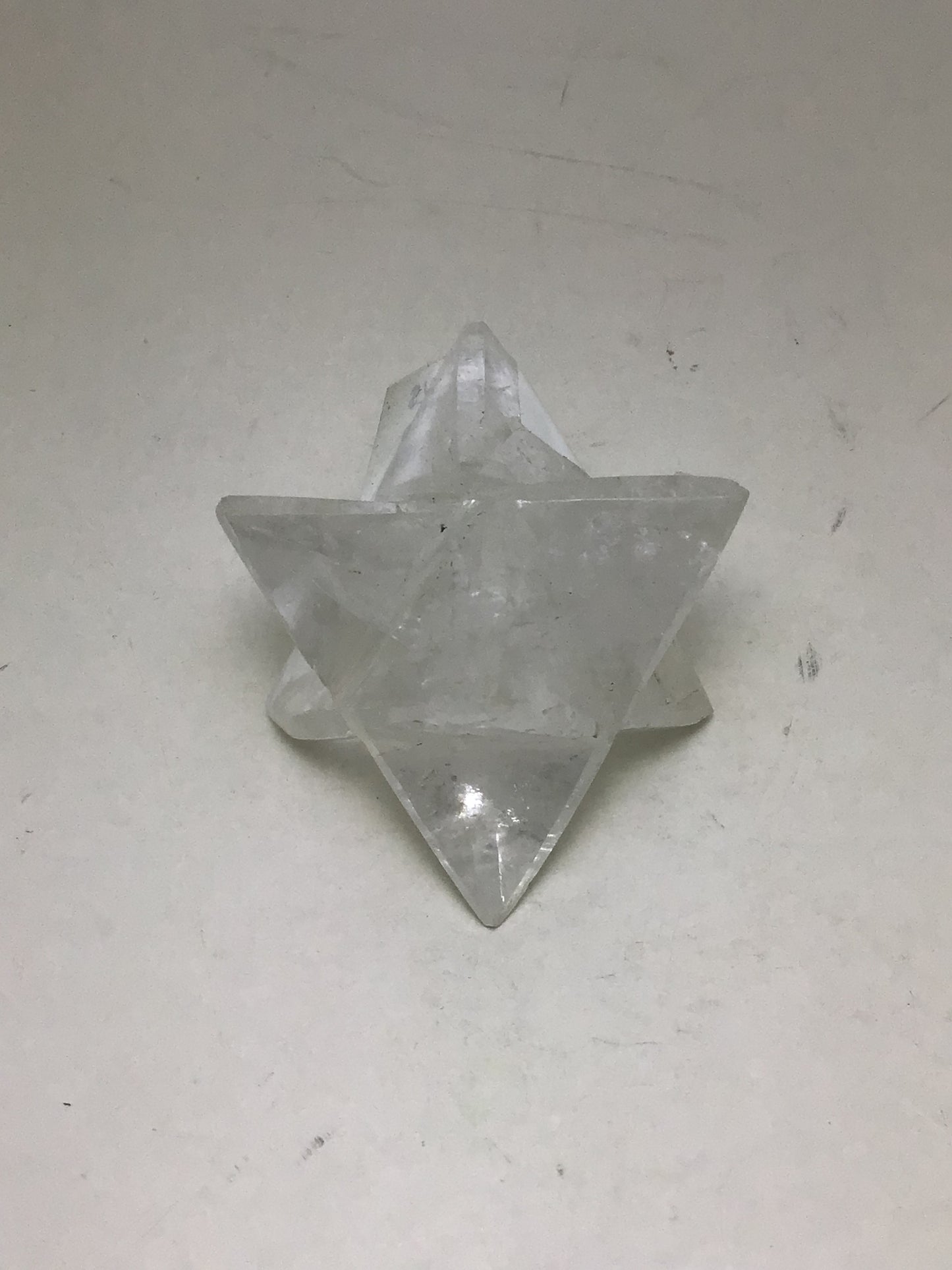 Clear Quartz Merkaba