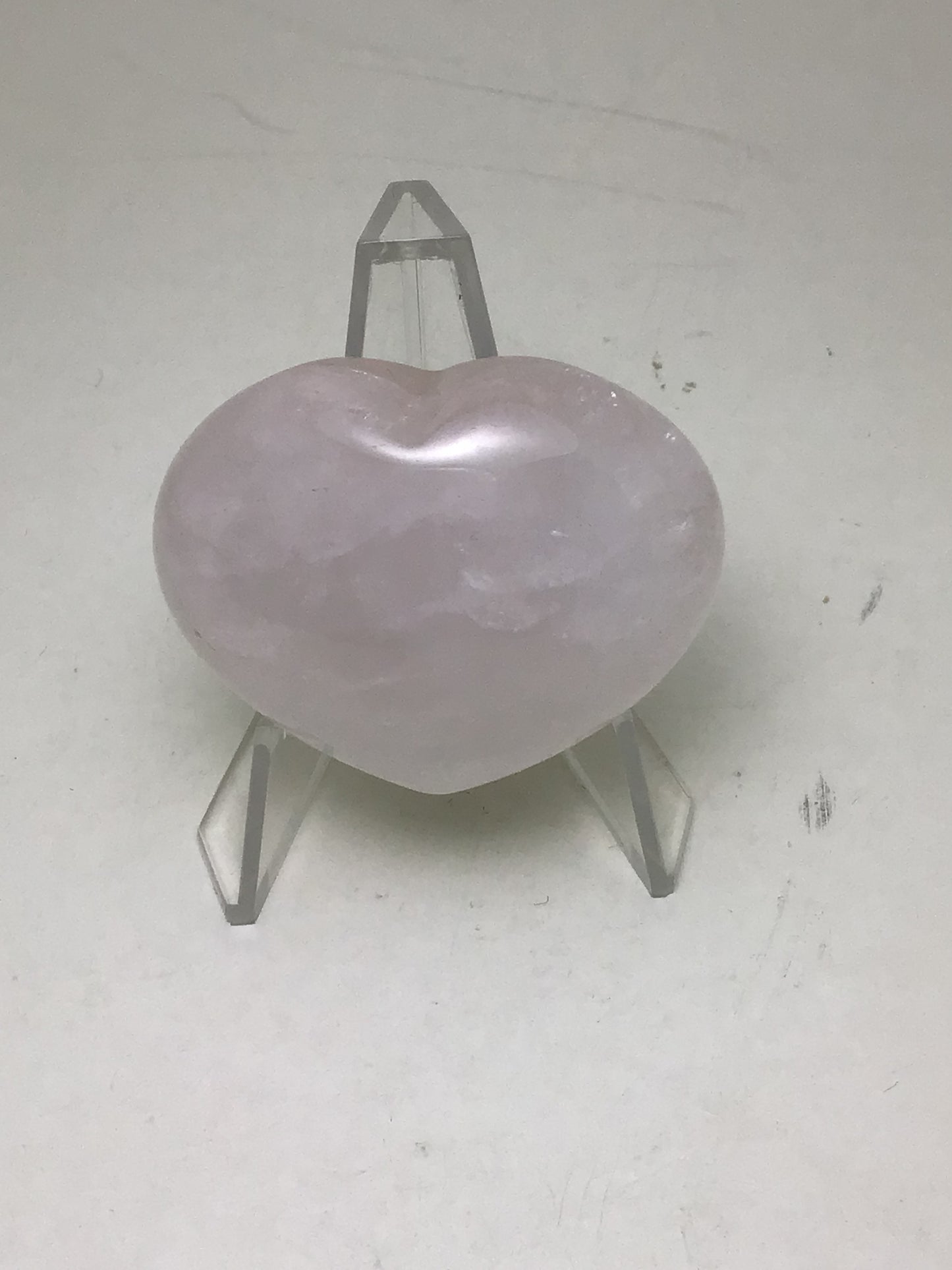 Rose Quartz Heart