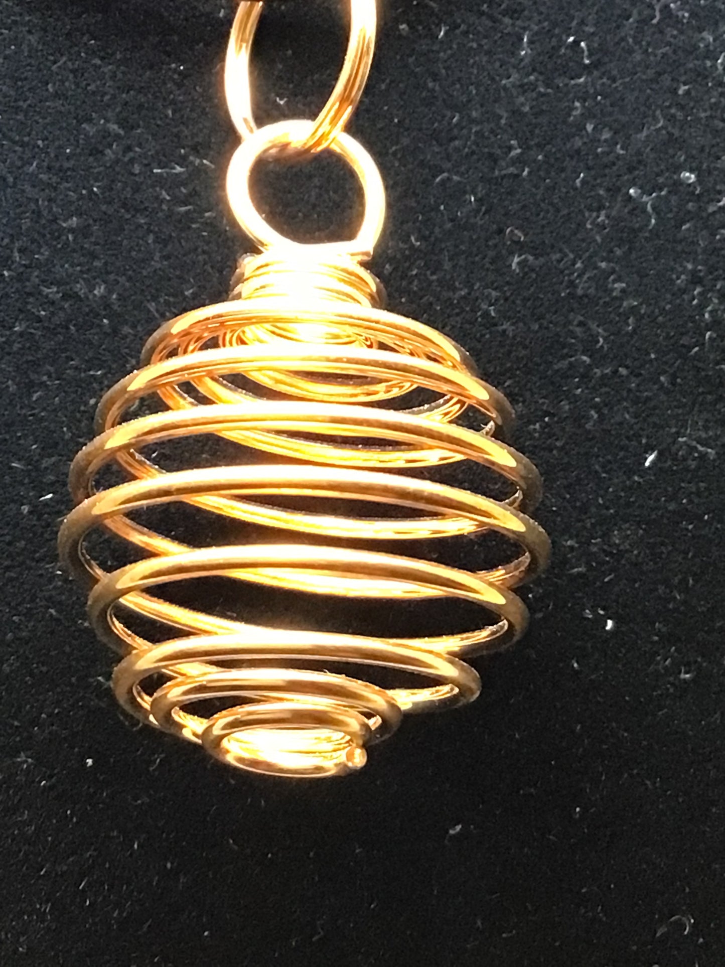 Copper Plated Stone Cage