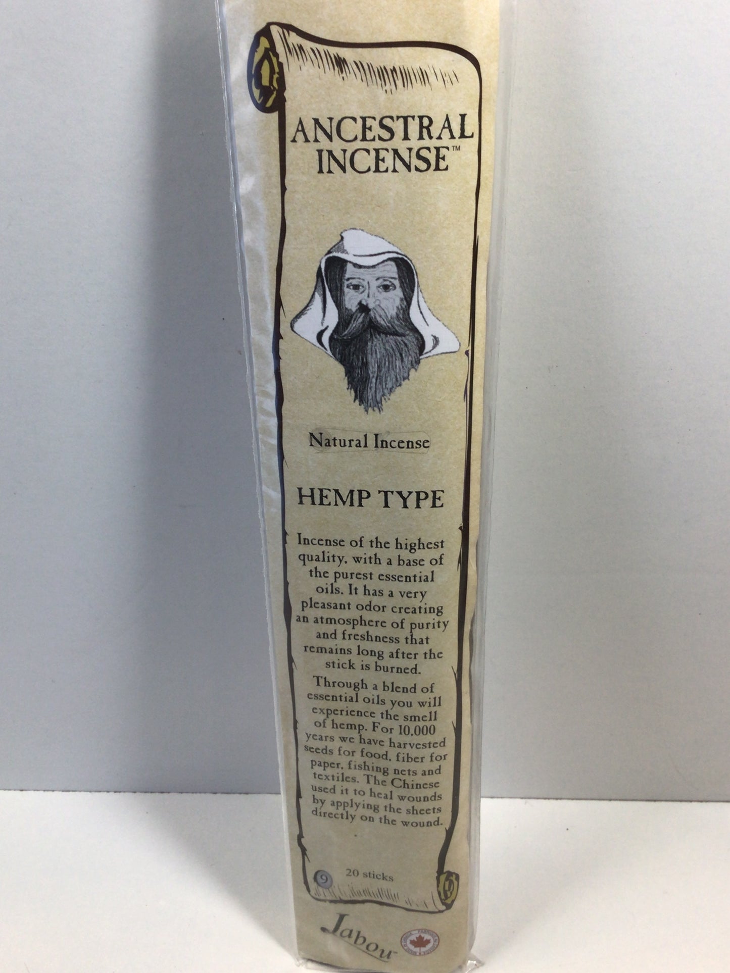 Jabou Hemp Ancestral Incense Sticks