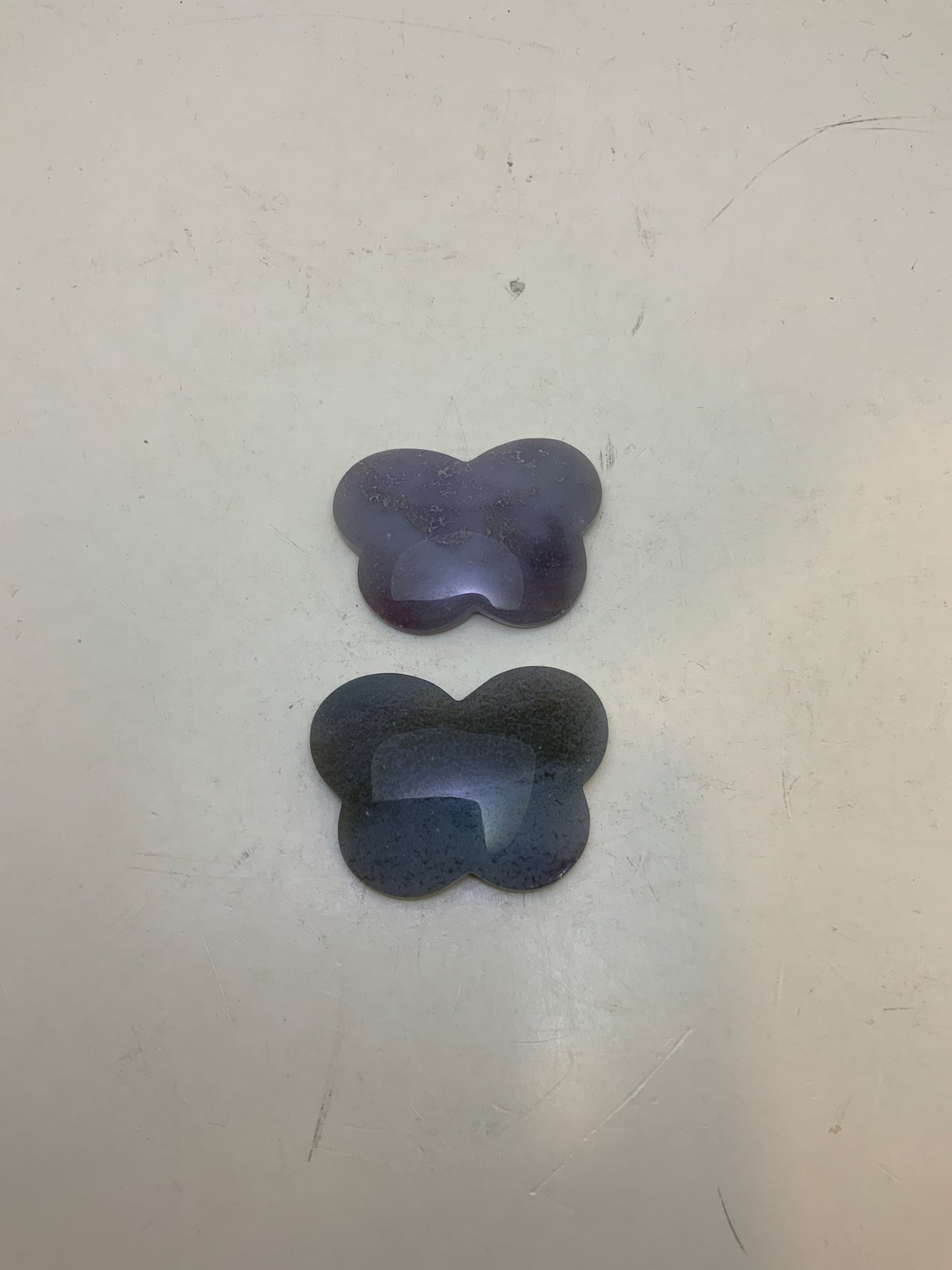 Grape Agate Butterfly