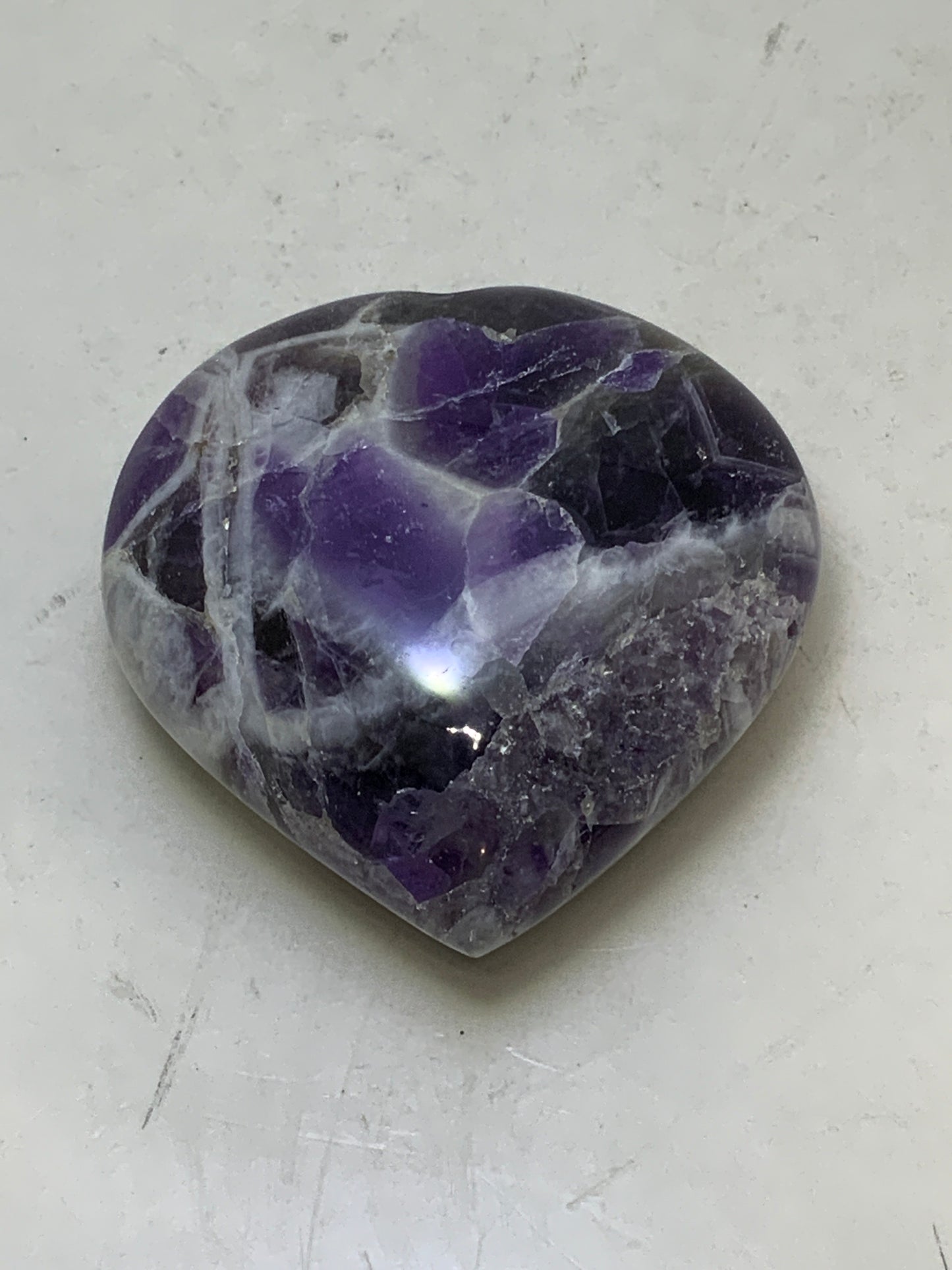 Amethyst Heart