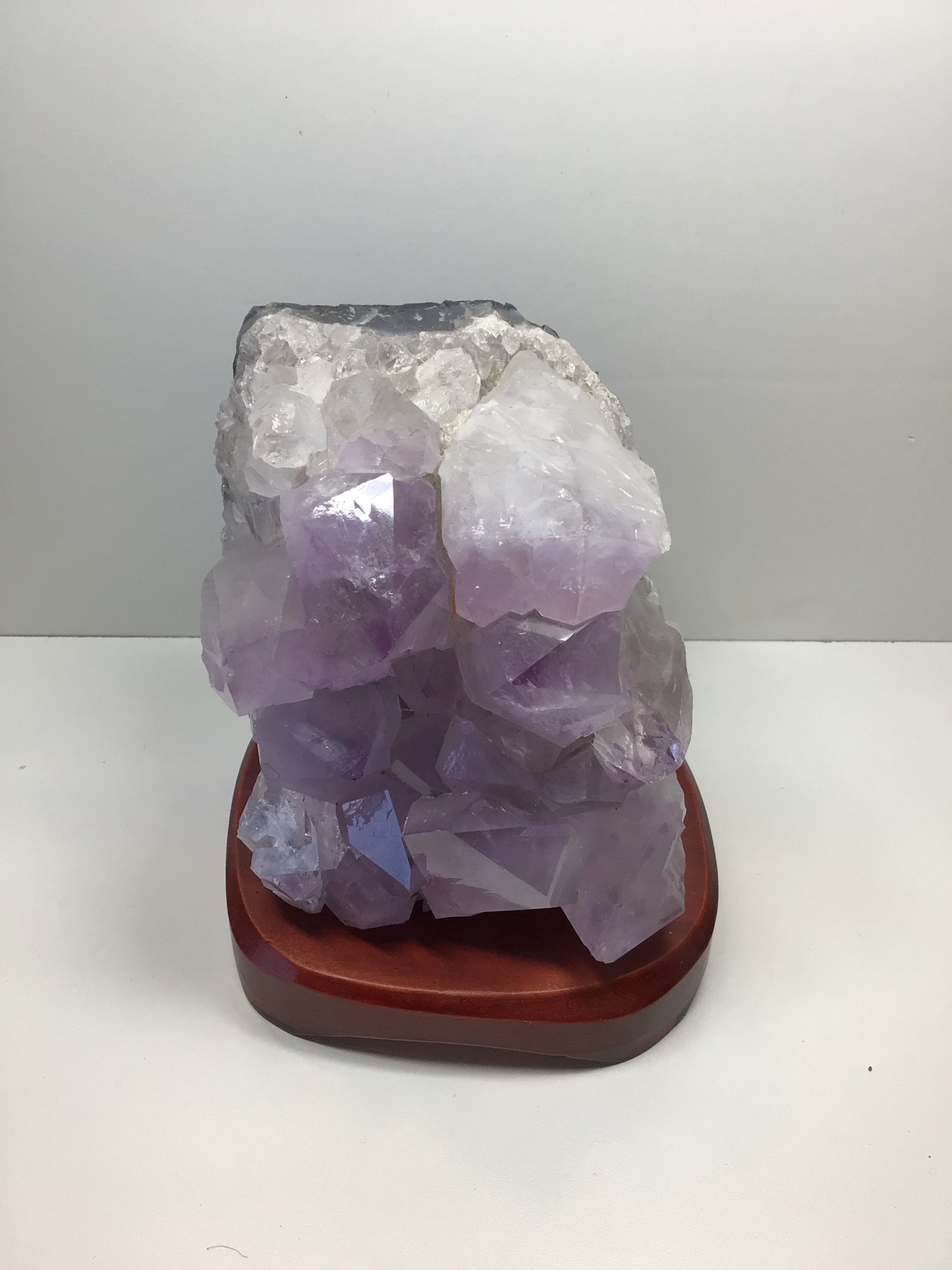 Amethyst Cluster Lamp
