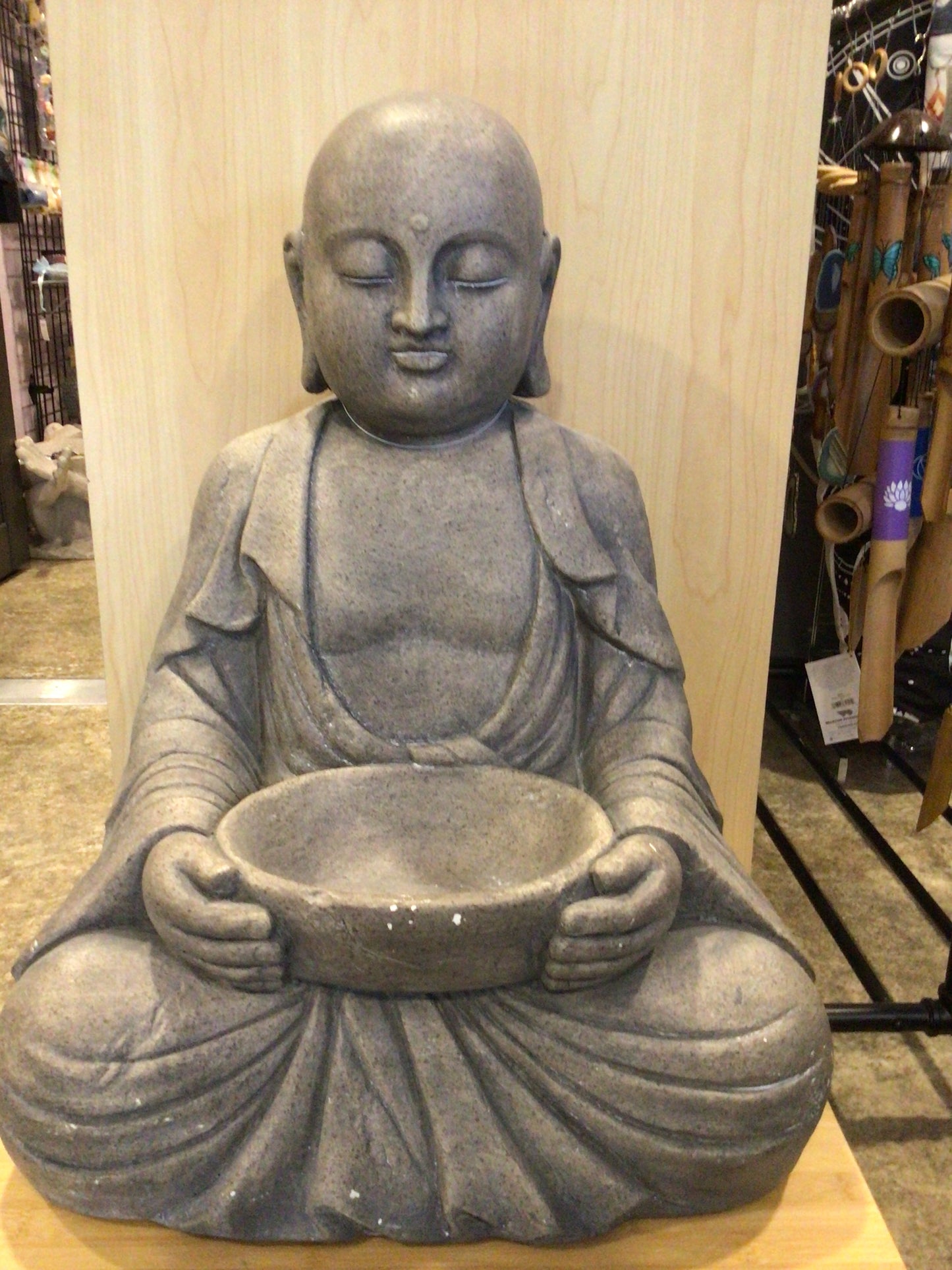 Buddha Statue with Bowl