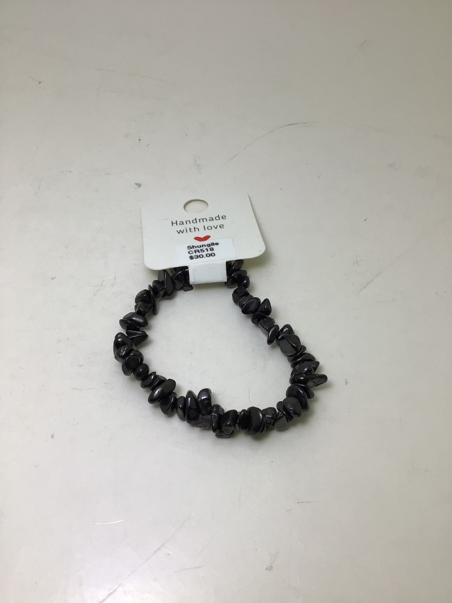 Shungite Stone Chip Bracelet