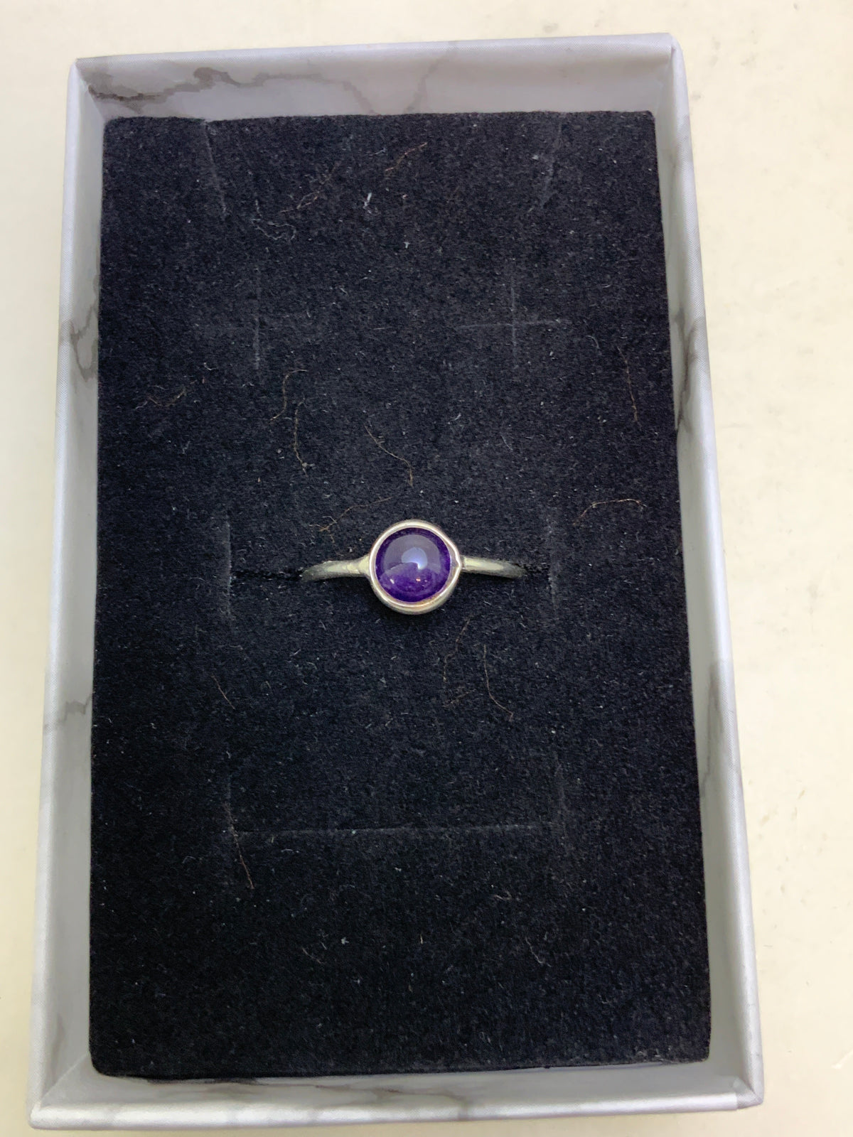 Amethyst Sterling Silver Rings