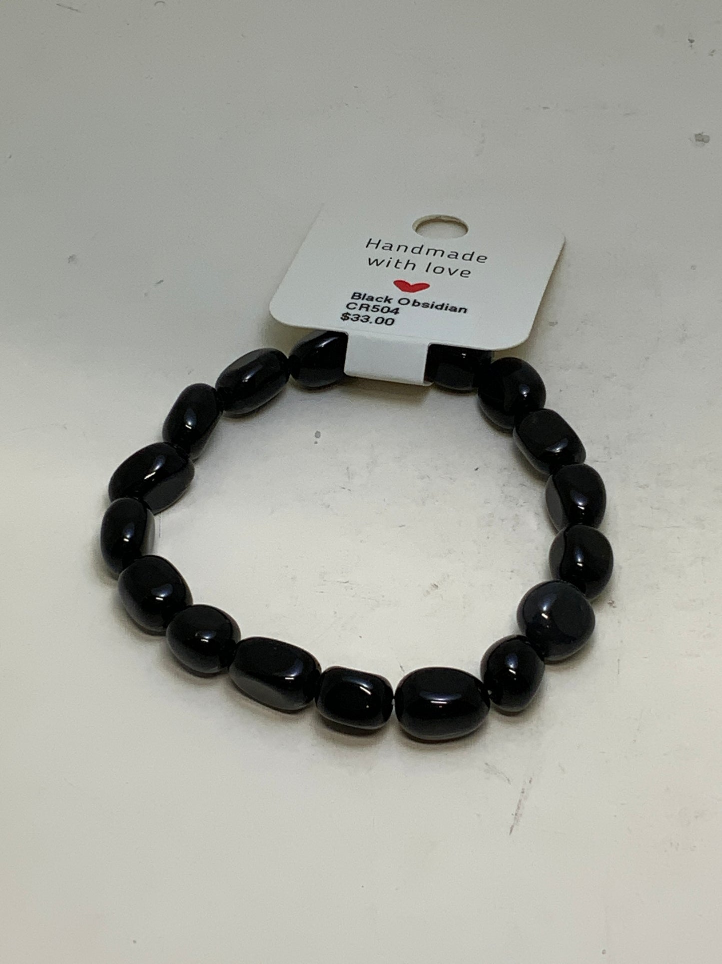 Black Obsidian Bracelet